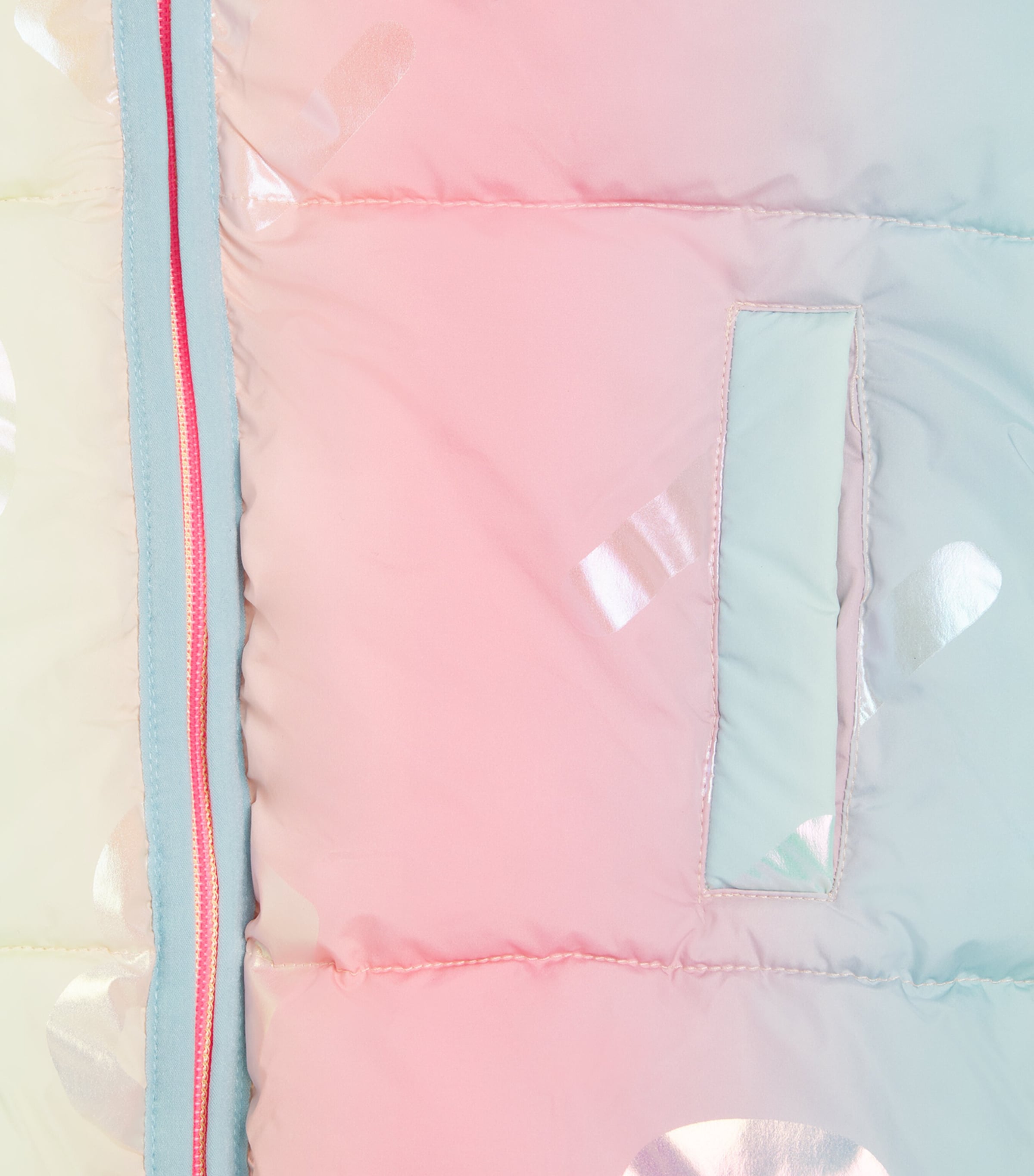 Billieblush Printed Puffer Jacket (2-12 Years) Multicoloured Image 2