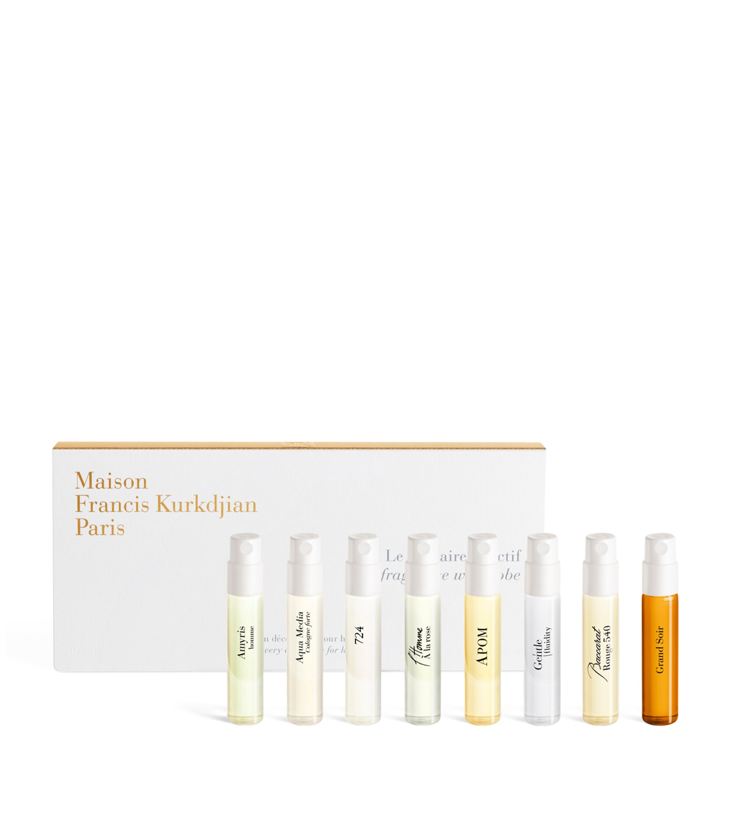 Maison Francis Kurkdjian Mini Fragrance Wardrobe For Him (8 x 2ml) Image 1