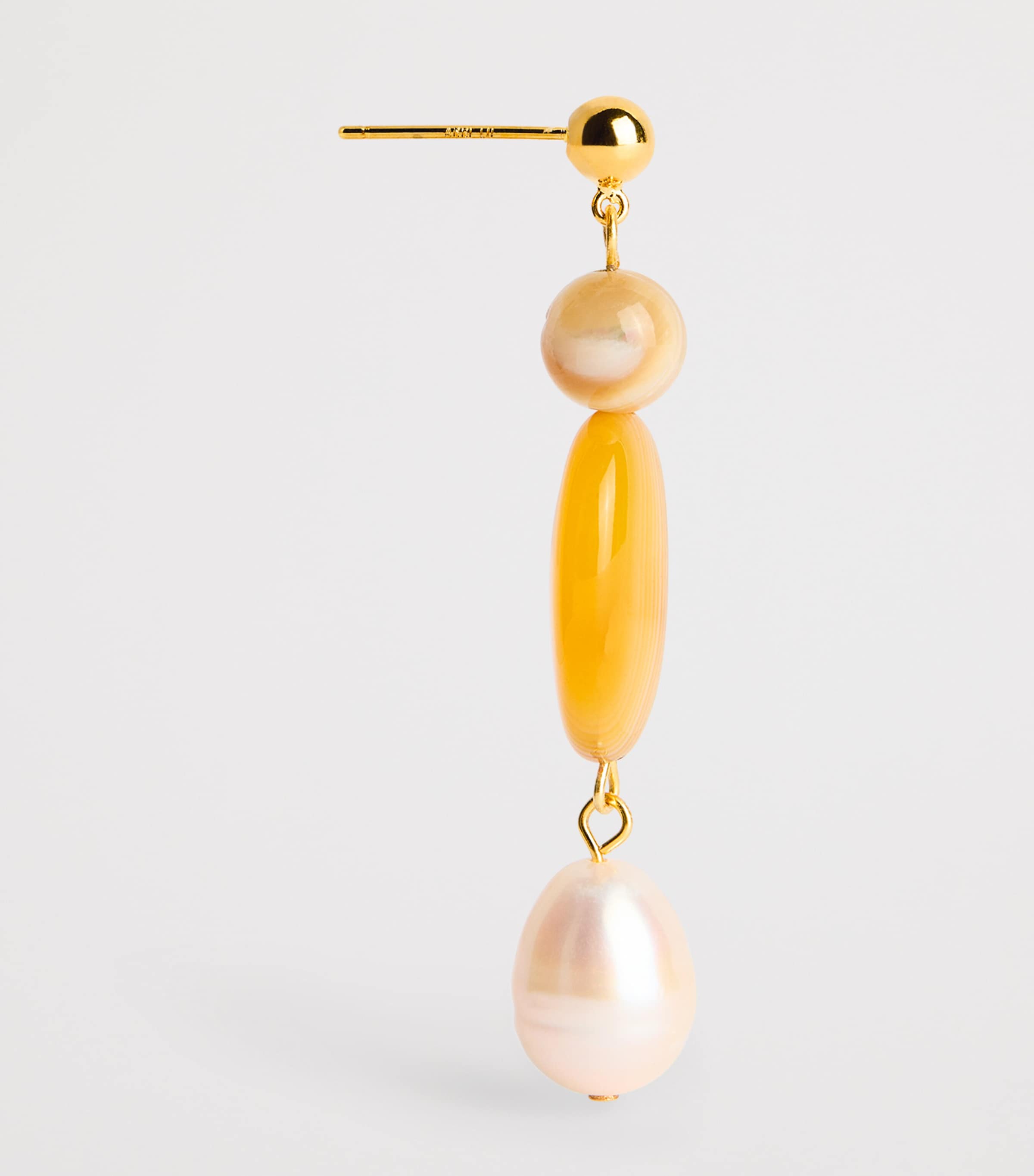 Gold-Plated Desert Dreamer Earrings BUTTERSCOTCH Image 4