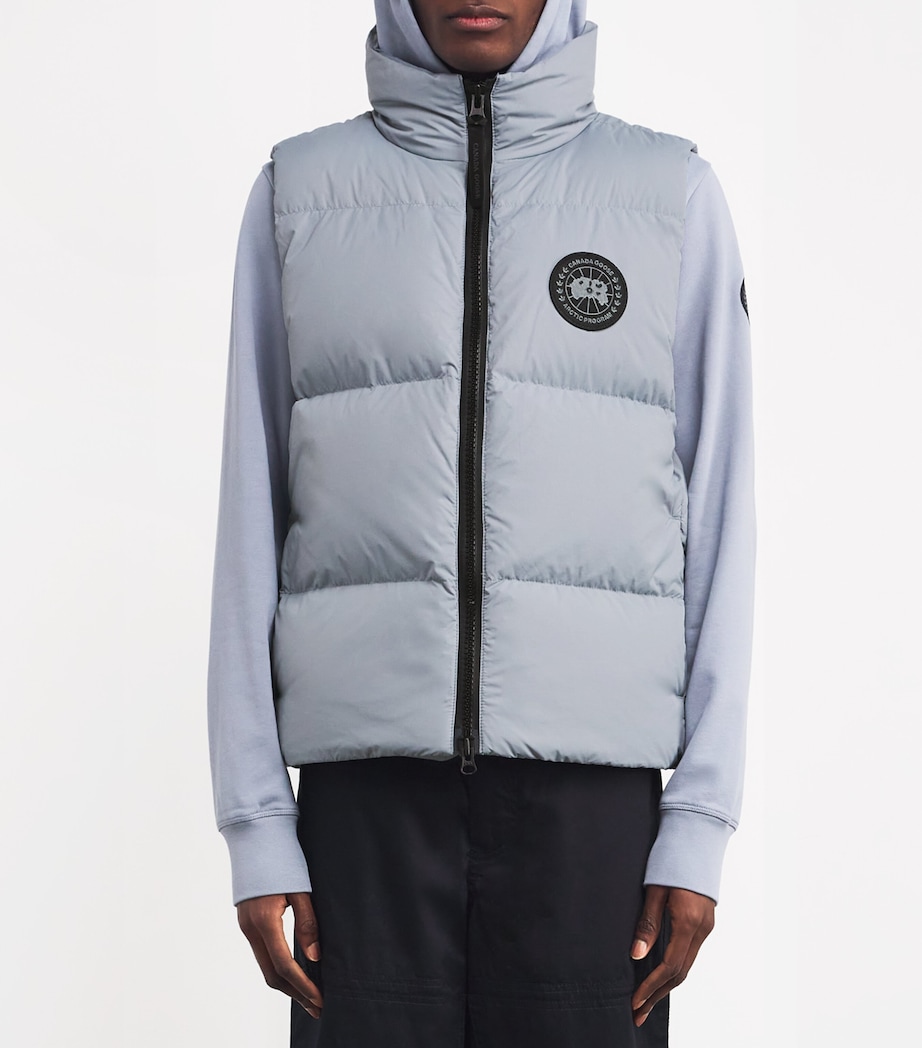 Down Lawrence Puffer Gilet LGHT OZONE BLUE 1755 Image 3