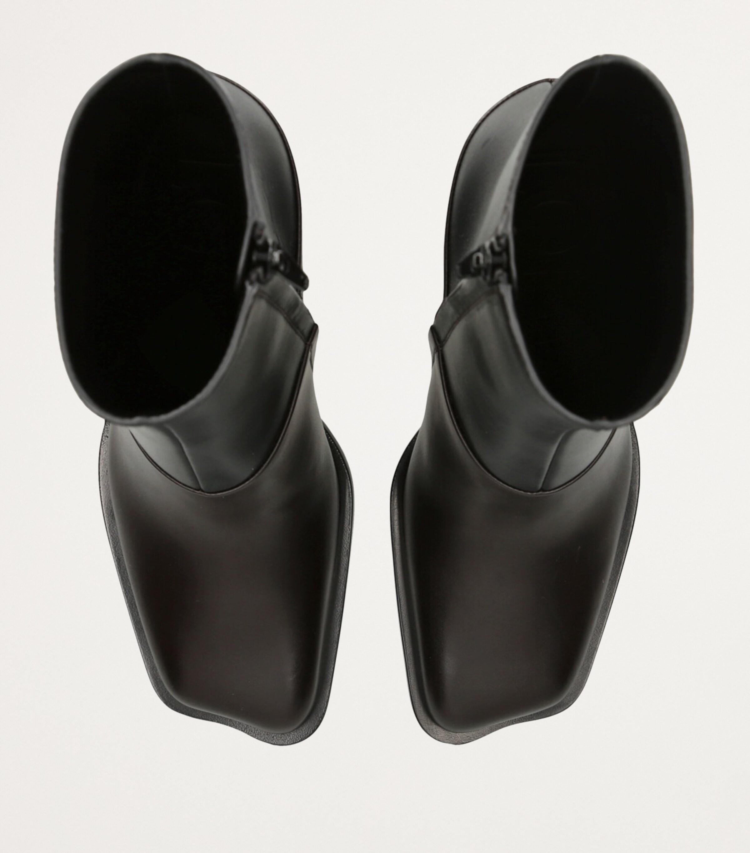 LOEWE Leather Onda Ankle Boots 90 Black/comb Image 4