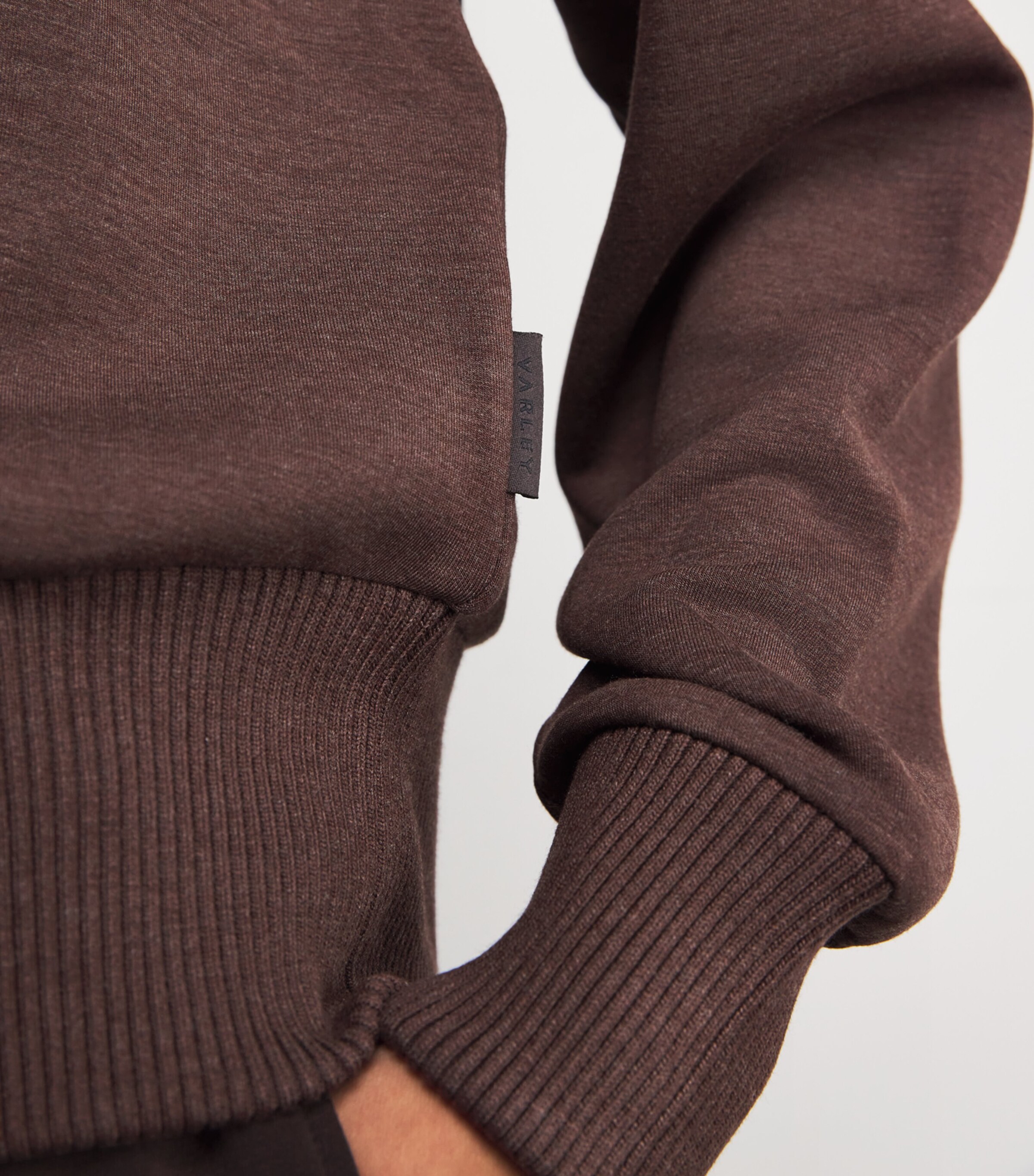 Sally Half-Zip Sweatshirt COFFEE BEAN MARL Image 7