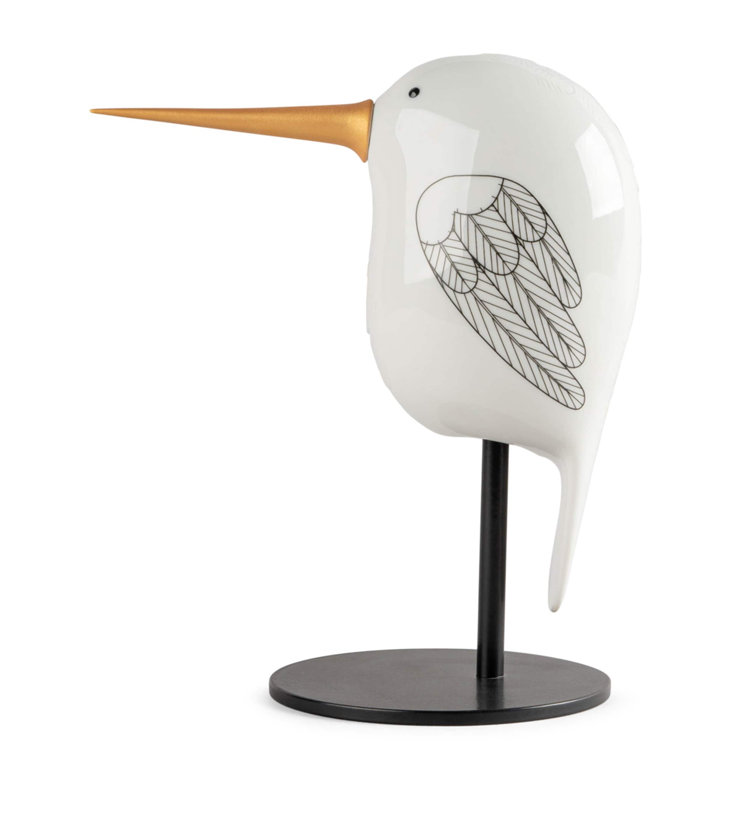 Lladrò Porcelain Hummingbird Figure