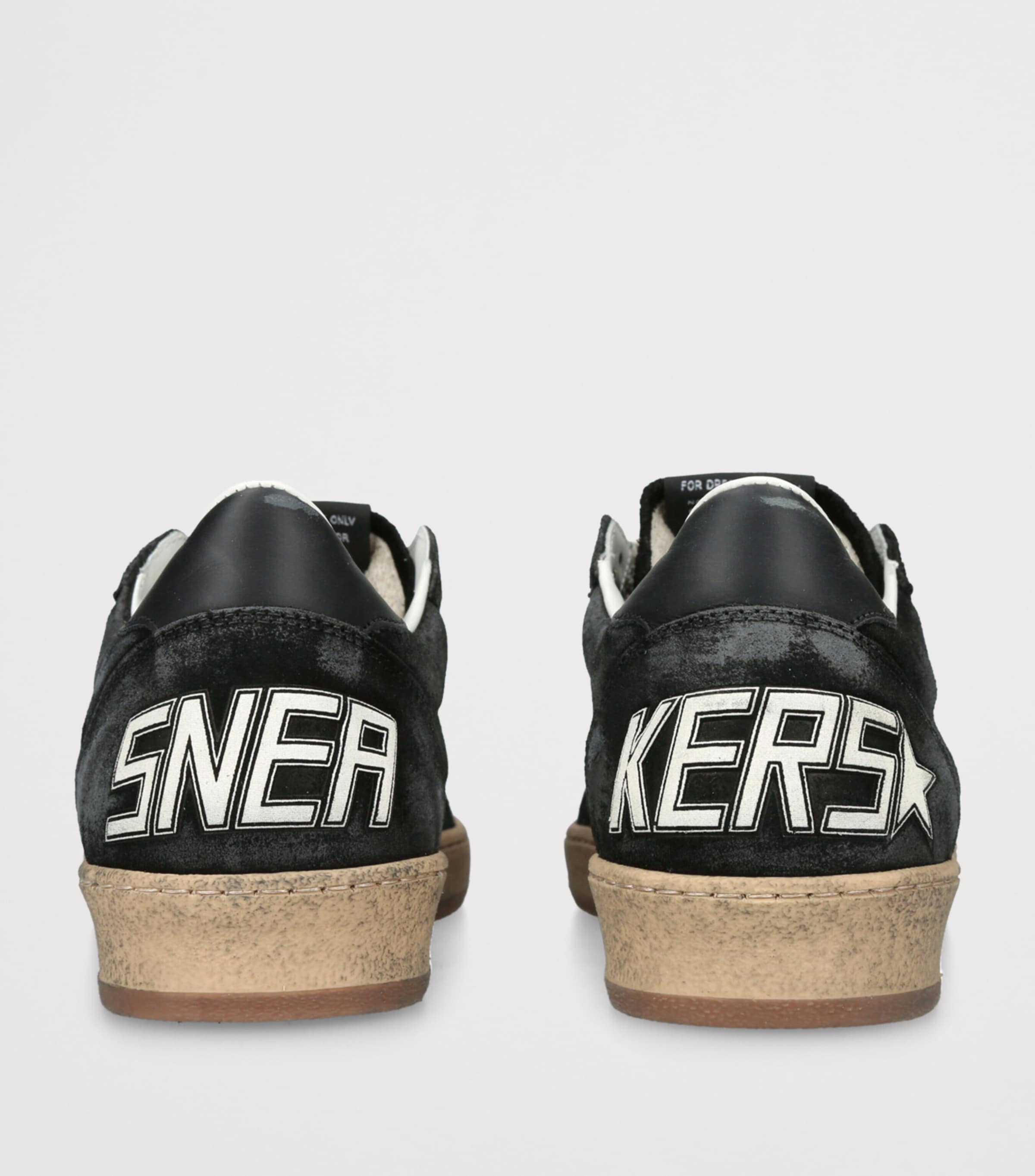 Suede Ball Star Sneakers BLACK Image 2
