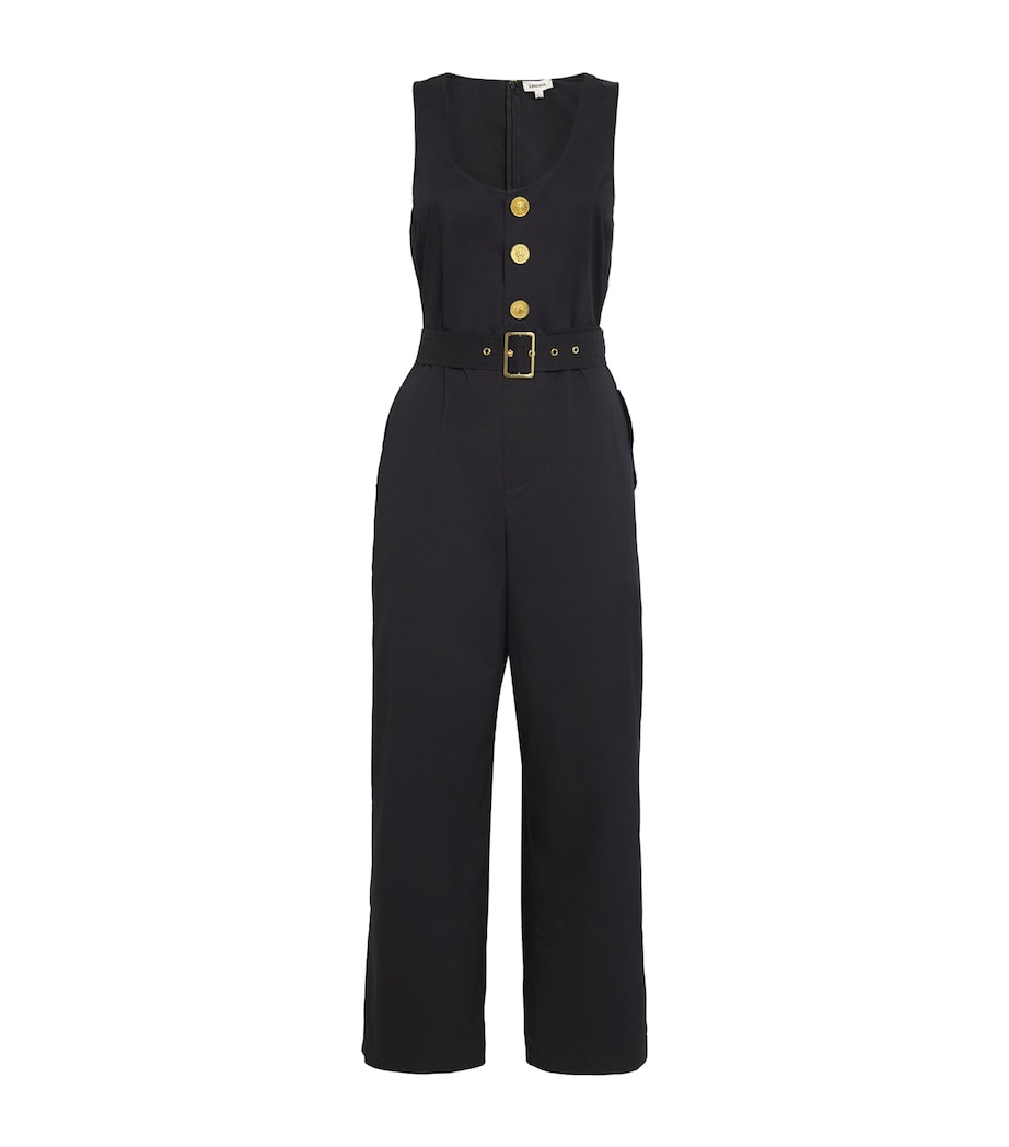 Belted Branca Jumpsuit BLACK Image 1