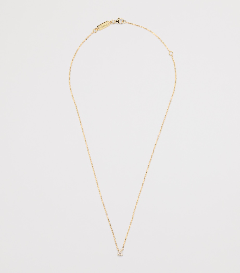 Yellow Gold and Diamond Pendant Necklace (0.25ct) YELLOW GOLD Image 3