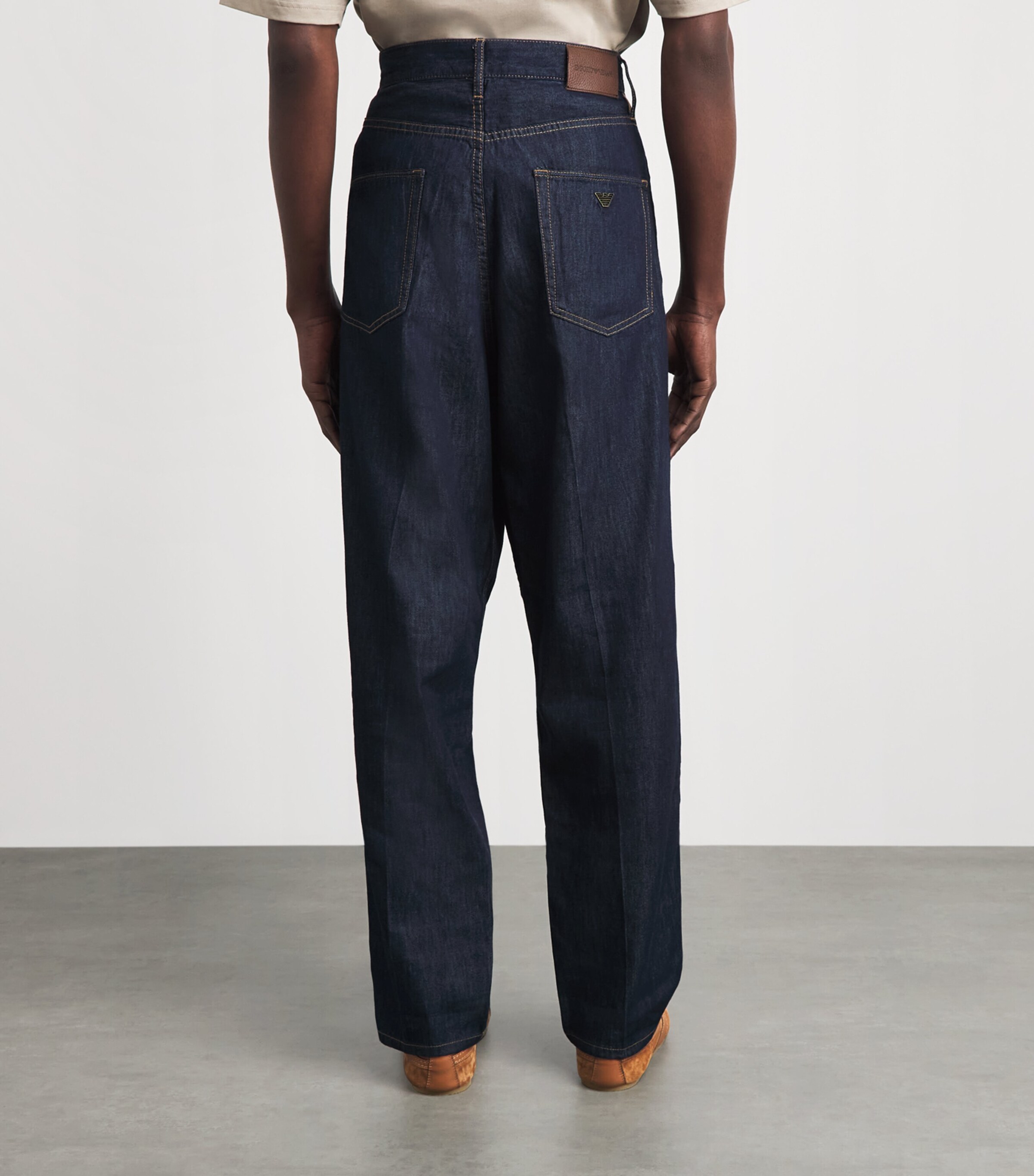 Emporio Armani Mens J73 Straight Jeans Image 5
