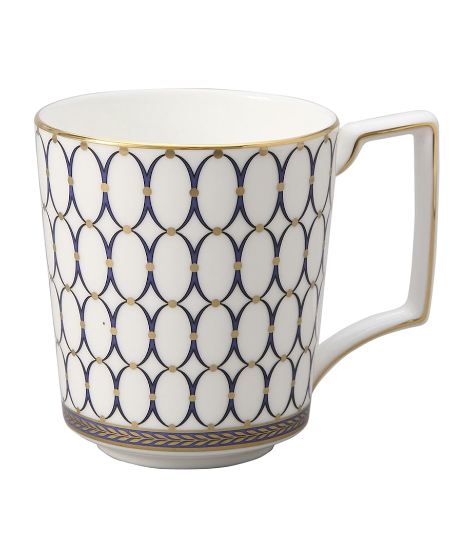 Bone China Renaissance Mug BLUE Image 1