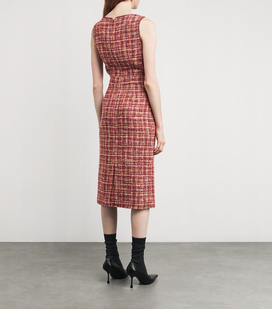 Tweed Tailored Midi Dress S9865 Image 4