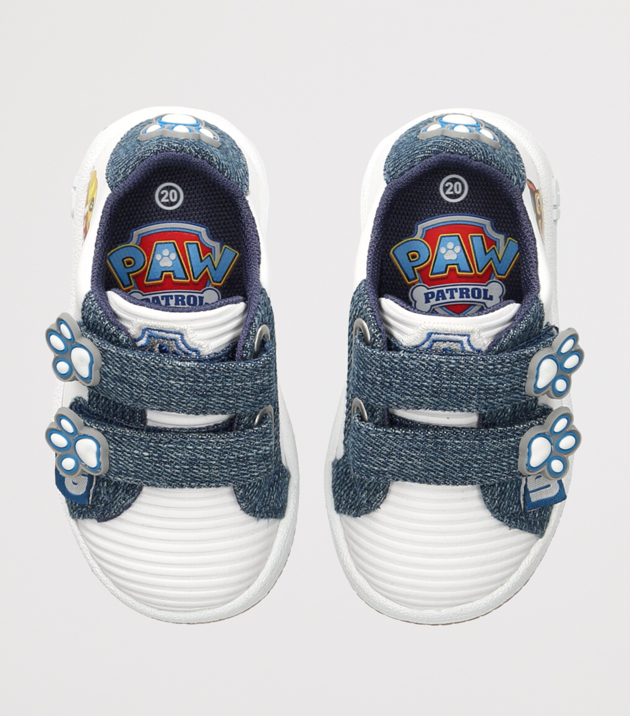 Ground Up Paw Patrol Sneakers White/navy Image 4