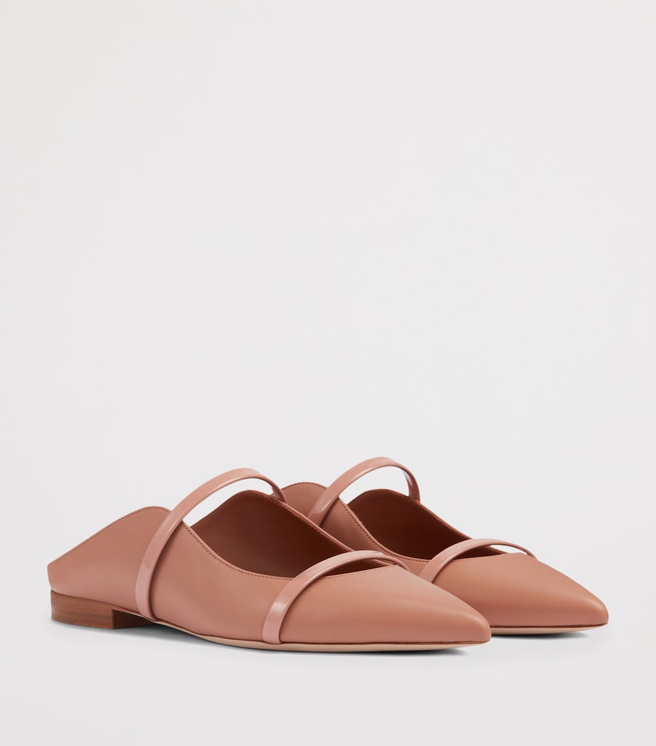 Malone Souliers Leather Maureen Mules Blush Image 3