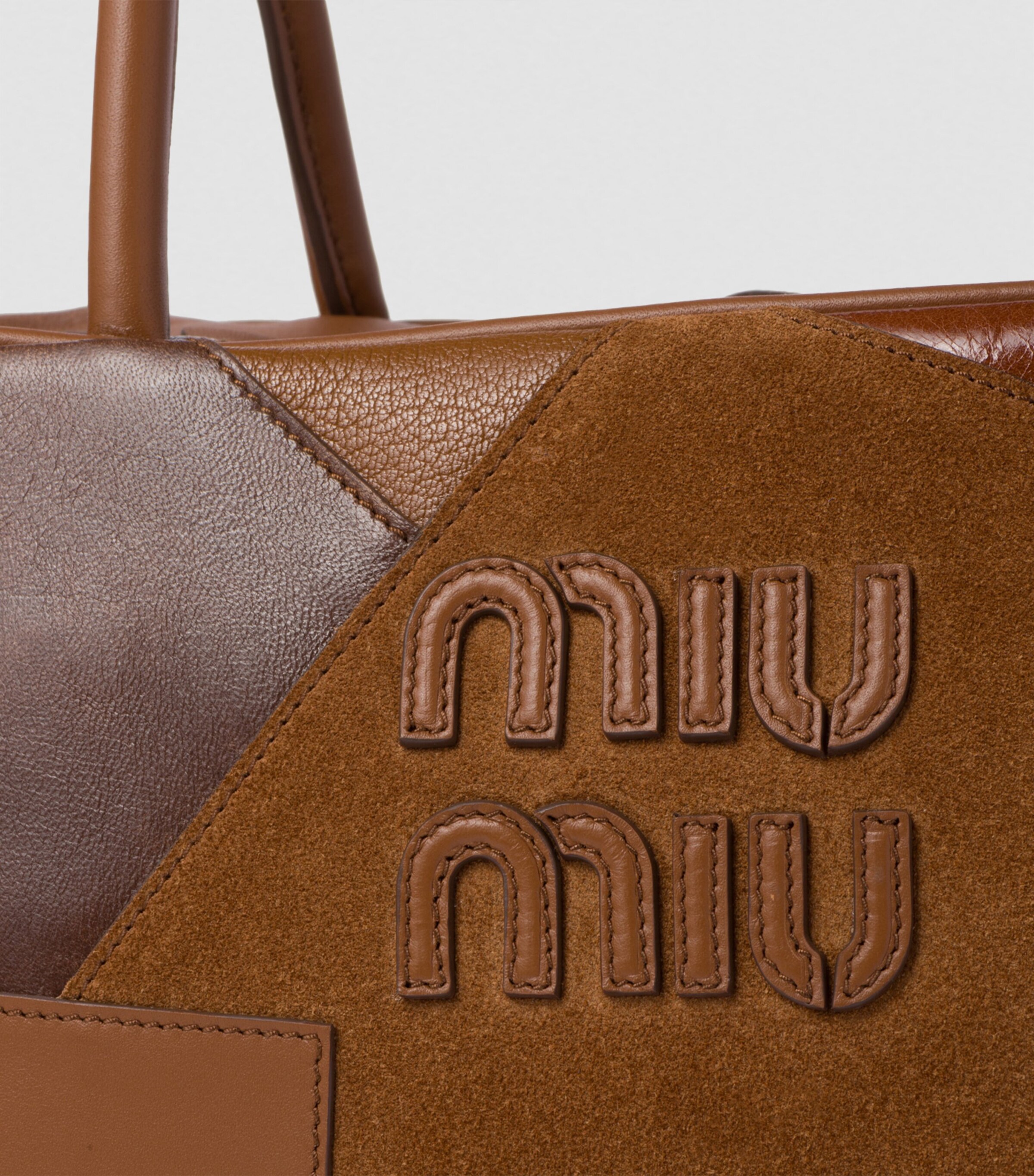 Patchwork Top-Handle Bag F0046 Image 3