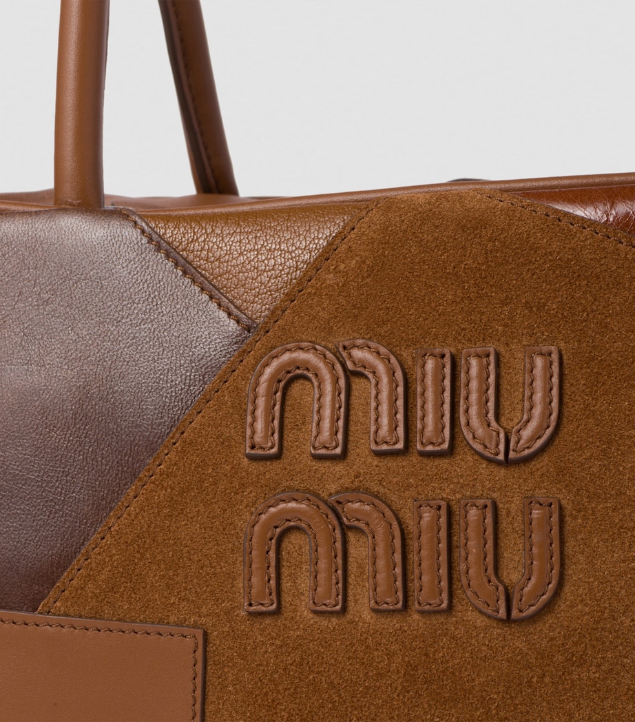 Patchwork Top-Handle Bag F0046 Image 3