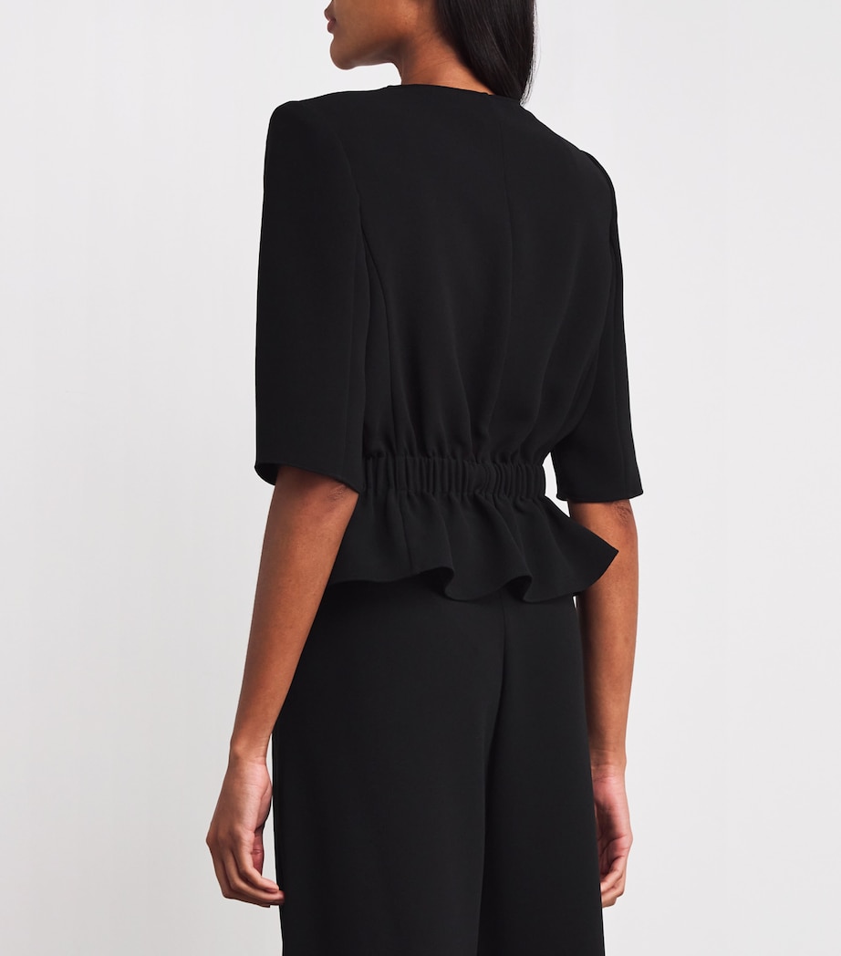 Georgette Lola Top BLA Image 4