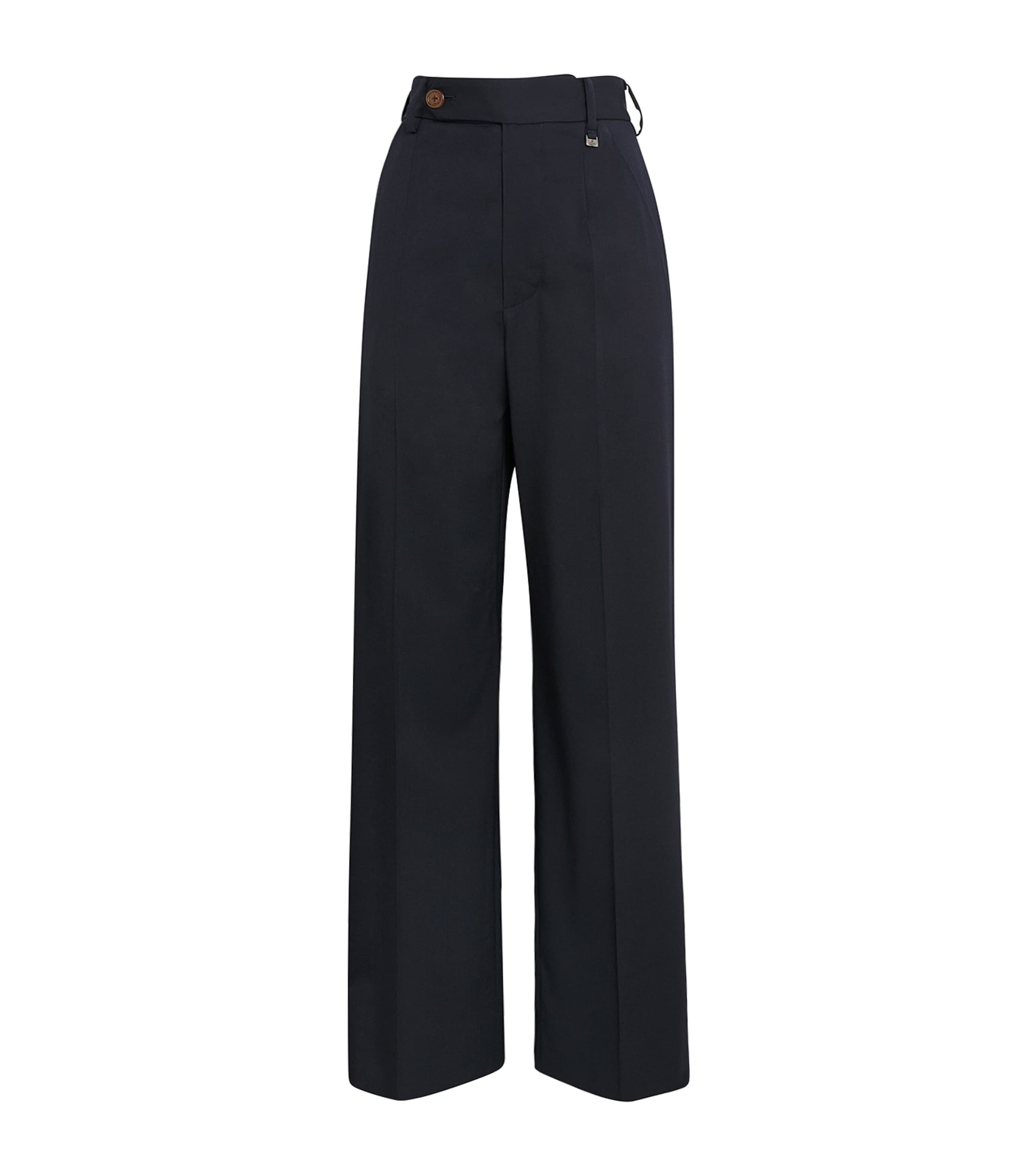 Vivienne Westwood Lauren Wide-leg Tailored Trousers In Black