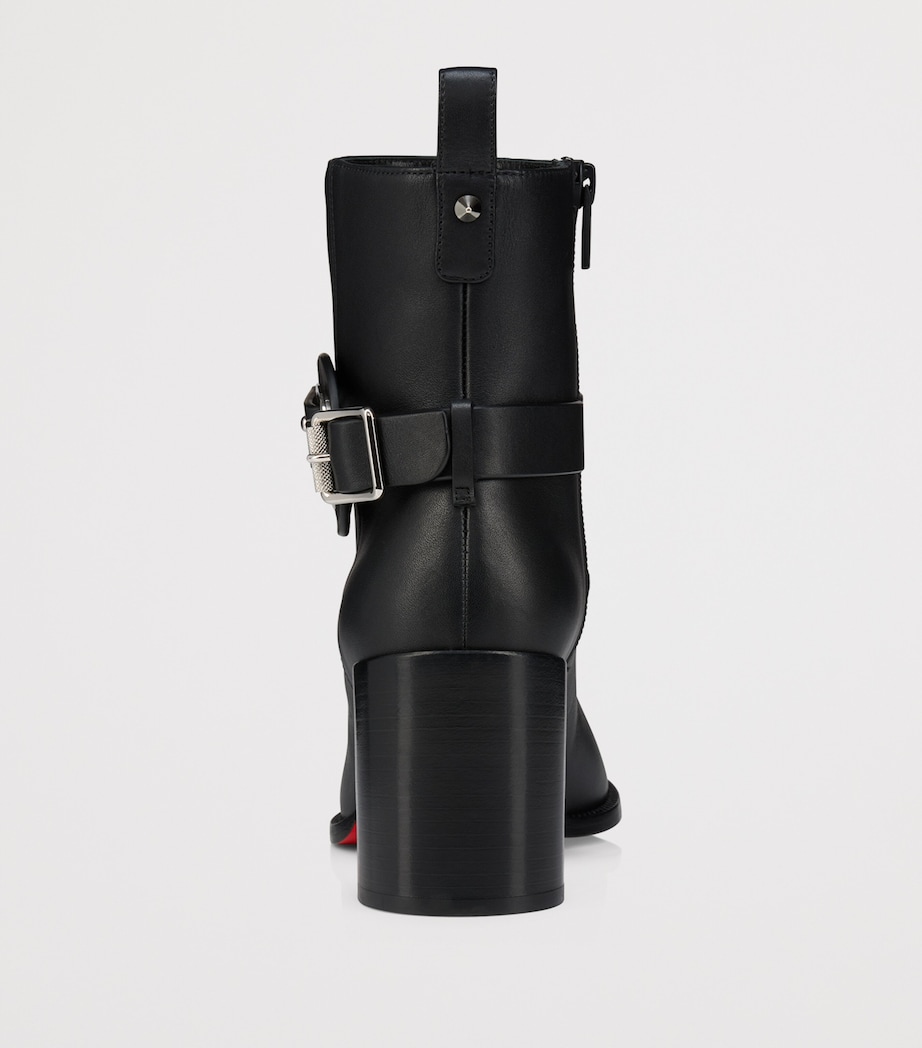 Dianouchette Leather Ankle Boots 70 BK5T Image 4