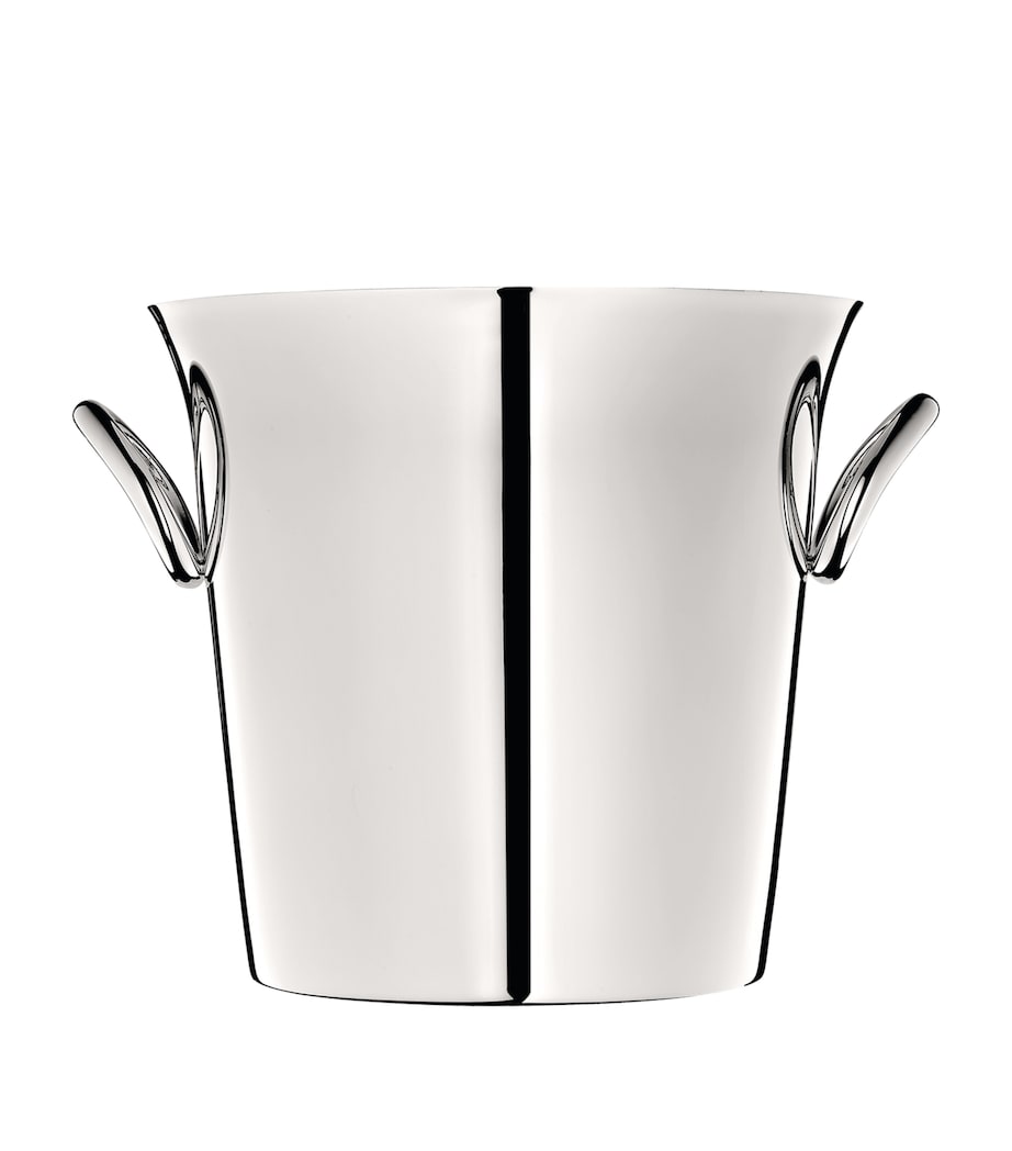Silver-Plated Vertigo Two-Bottle Champagne Cooler SILVER Image 1