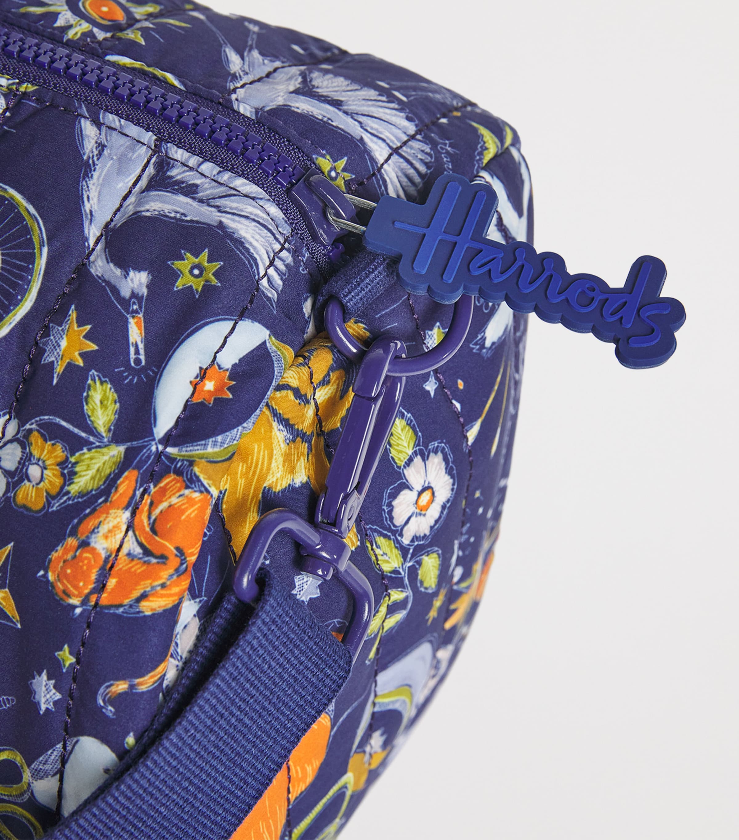 Quilted Night Sky Duffle Bag NAVY Image 4