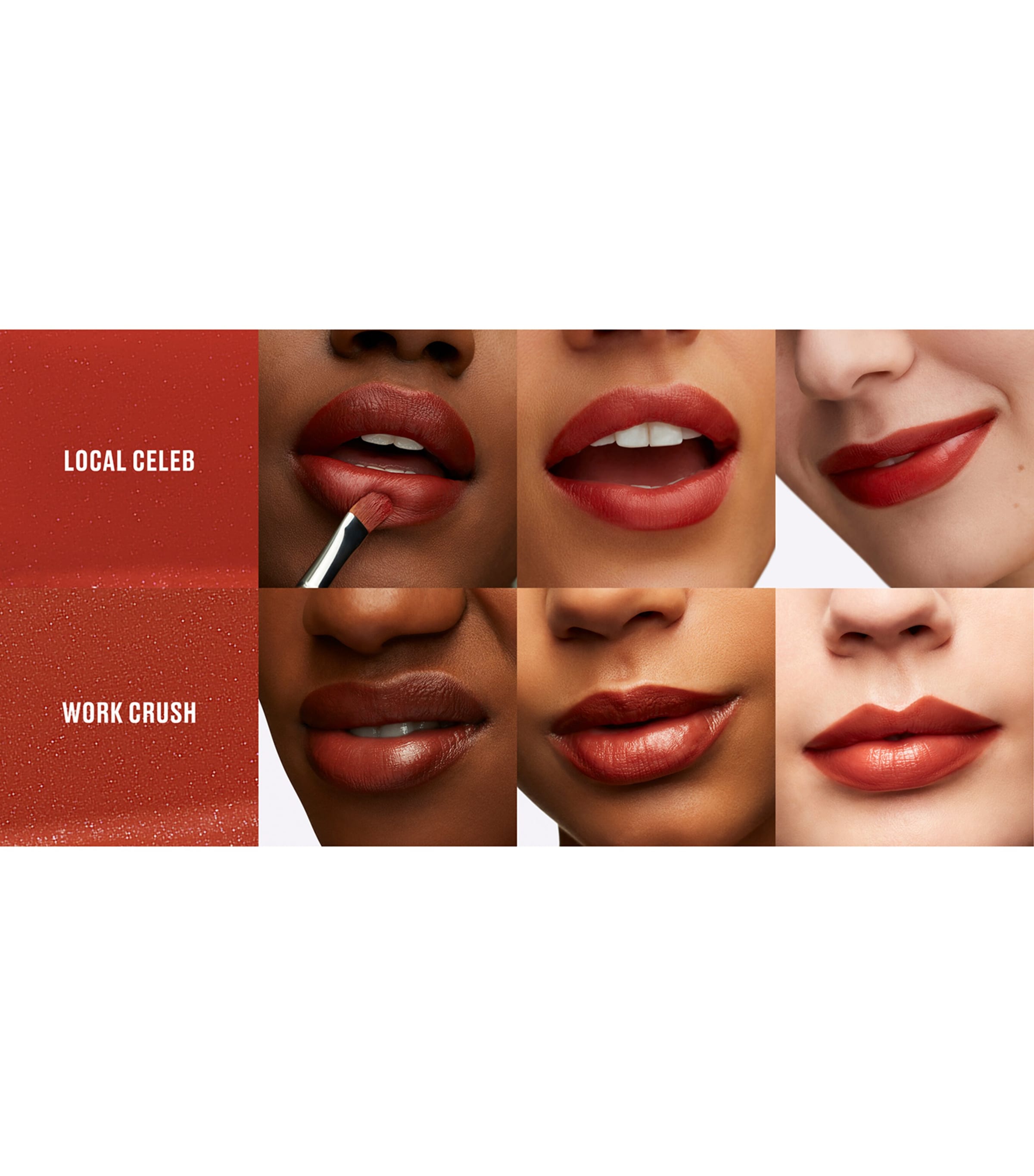 MAC Lustreglass Sheer-Shine Lipstick Work Crush Image 3