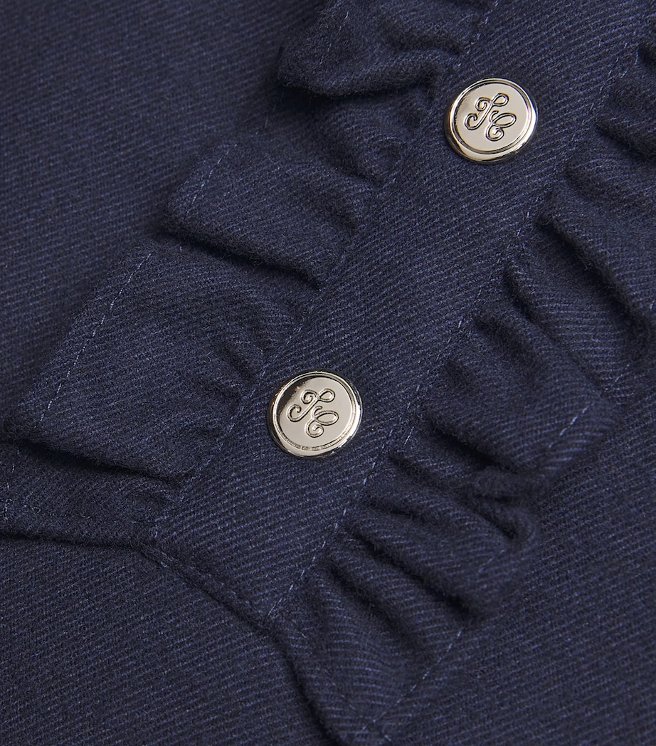 Pleated Drop-Waist Dress (2-14 Years) 4 MARINE Image 3