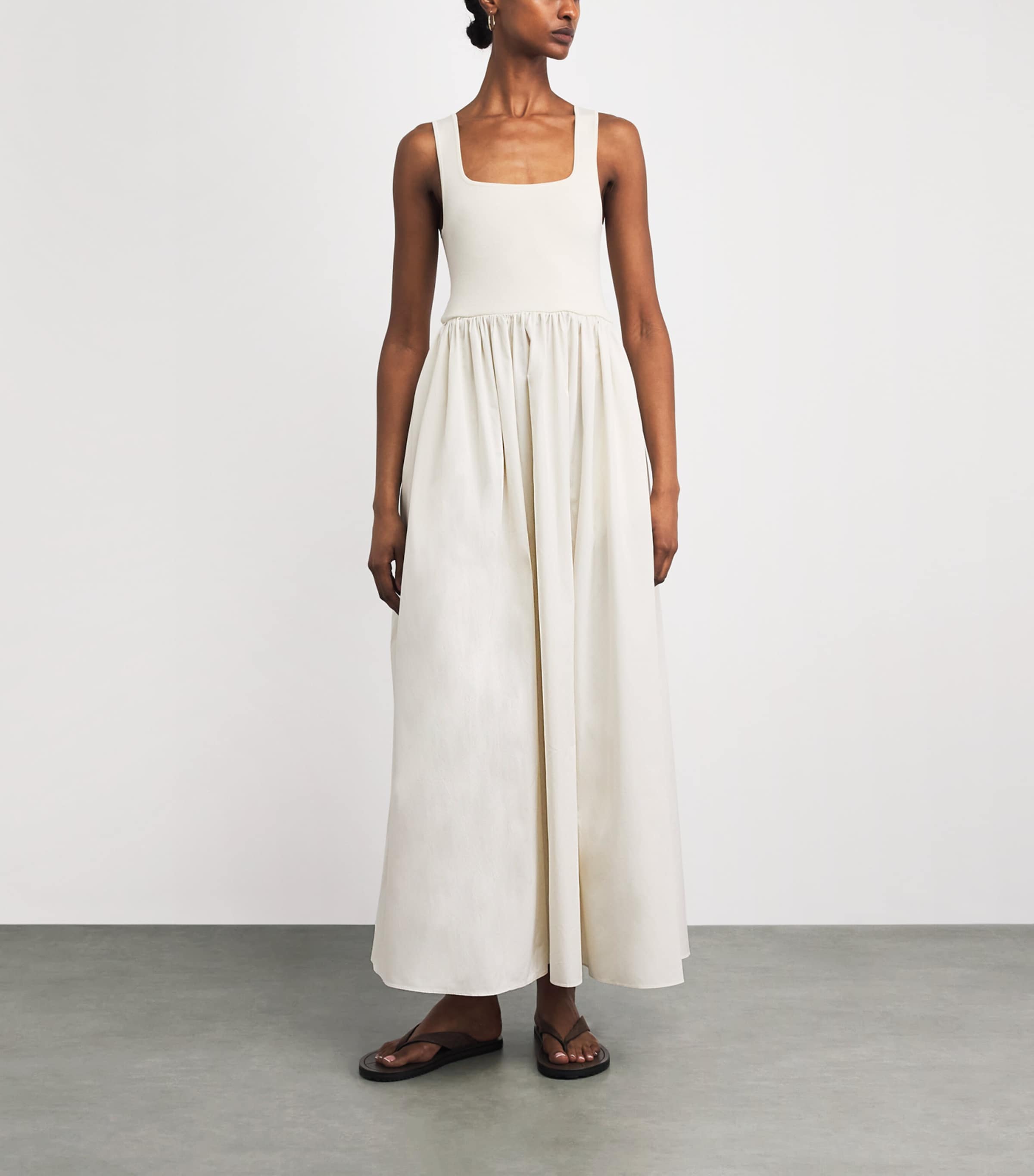 lily dress Fayola Printed Maxi Dress in Yellow Lily Print main image 0