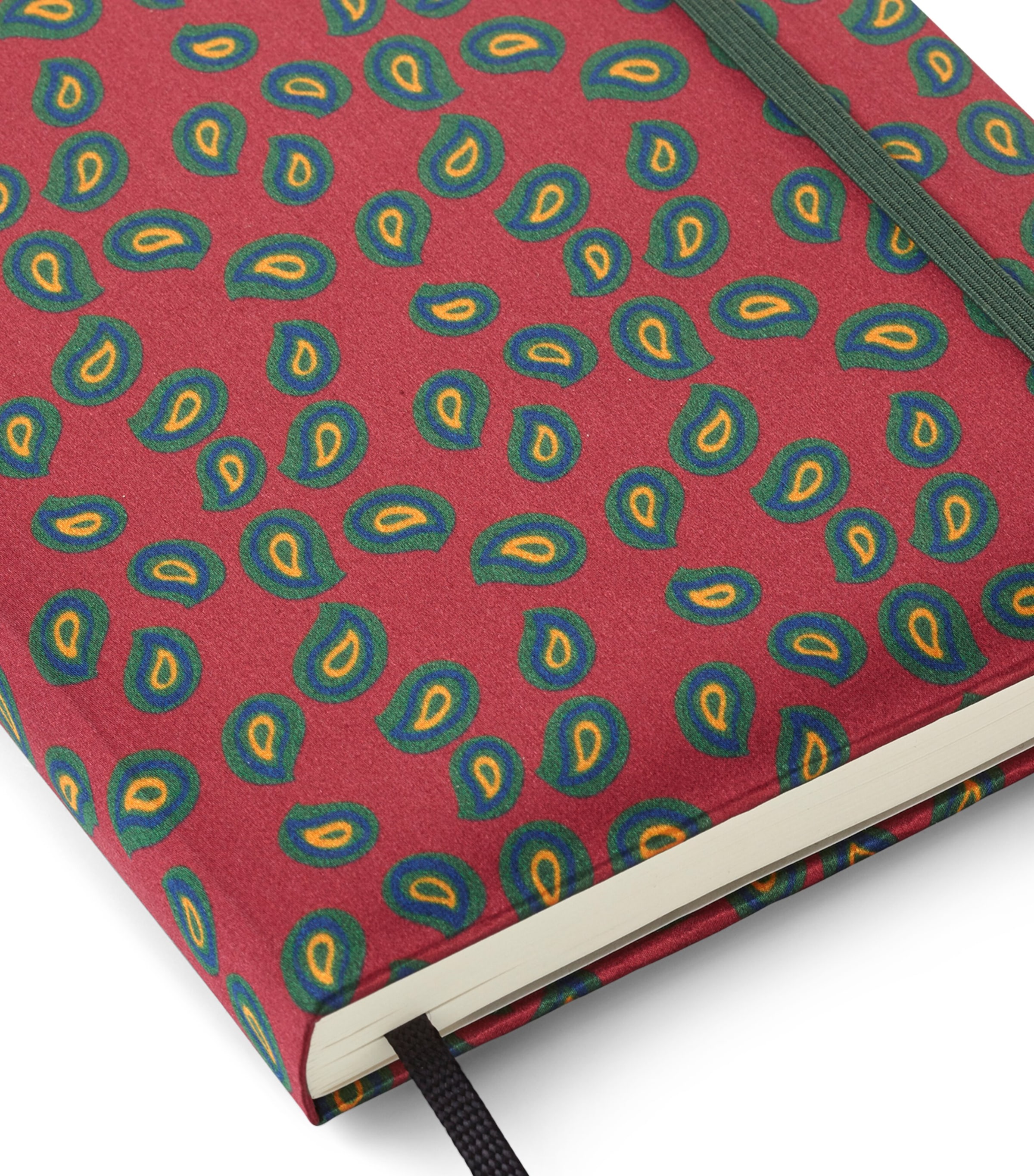Silk Lined Notebook BORDEAUX Image 6