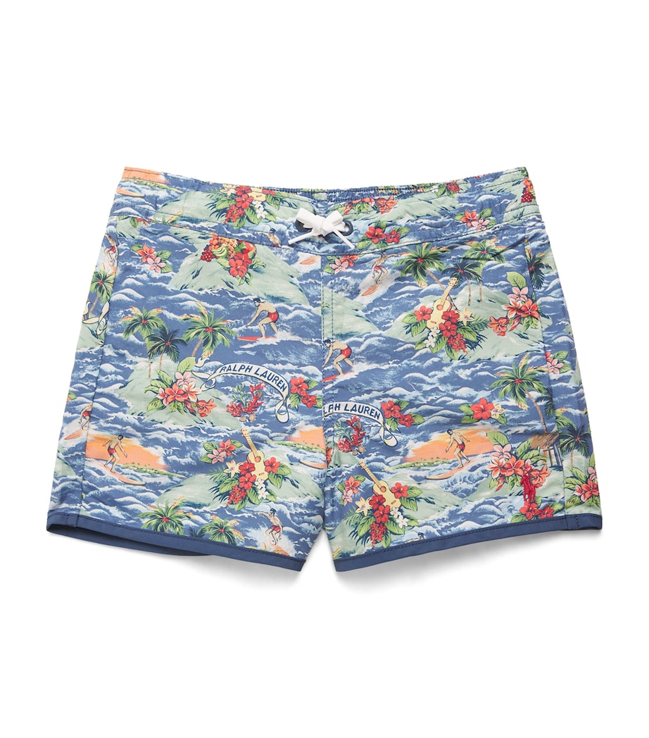Ralph Lauren Kids Printed Swim Shorts (2-6 Years) Image 1