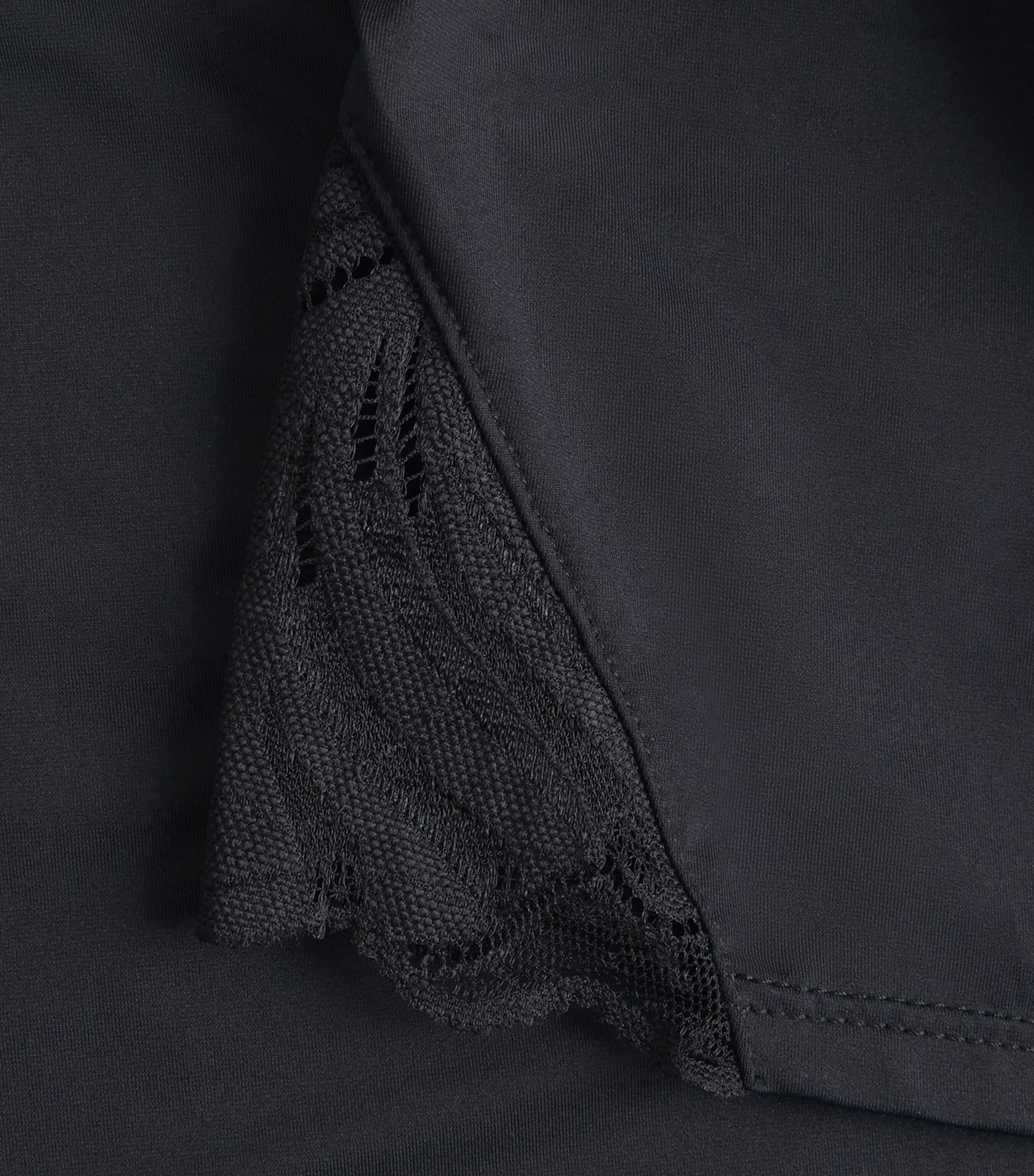 Falke Womens Delicate Touch Pyjama Shorts Black Image 6