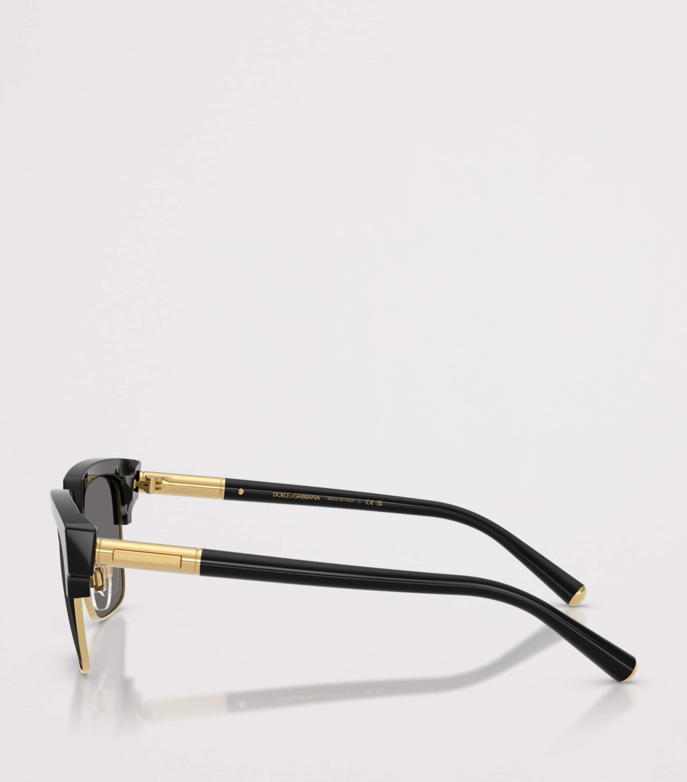 Dolce&Gabbana Square Sunglasses Black Image 3