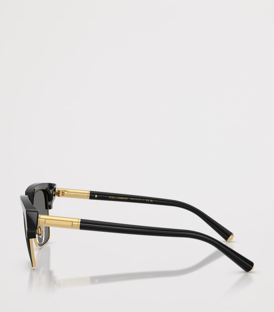 Dolce&Gabbana Square Sunglasses Black Image 3