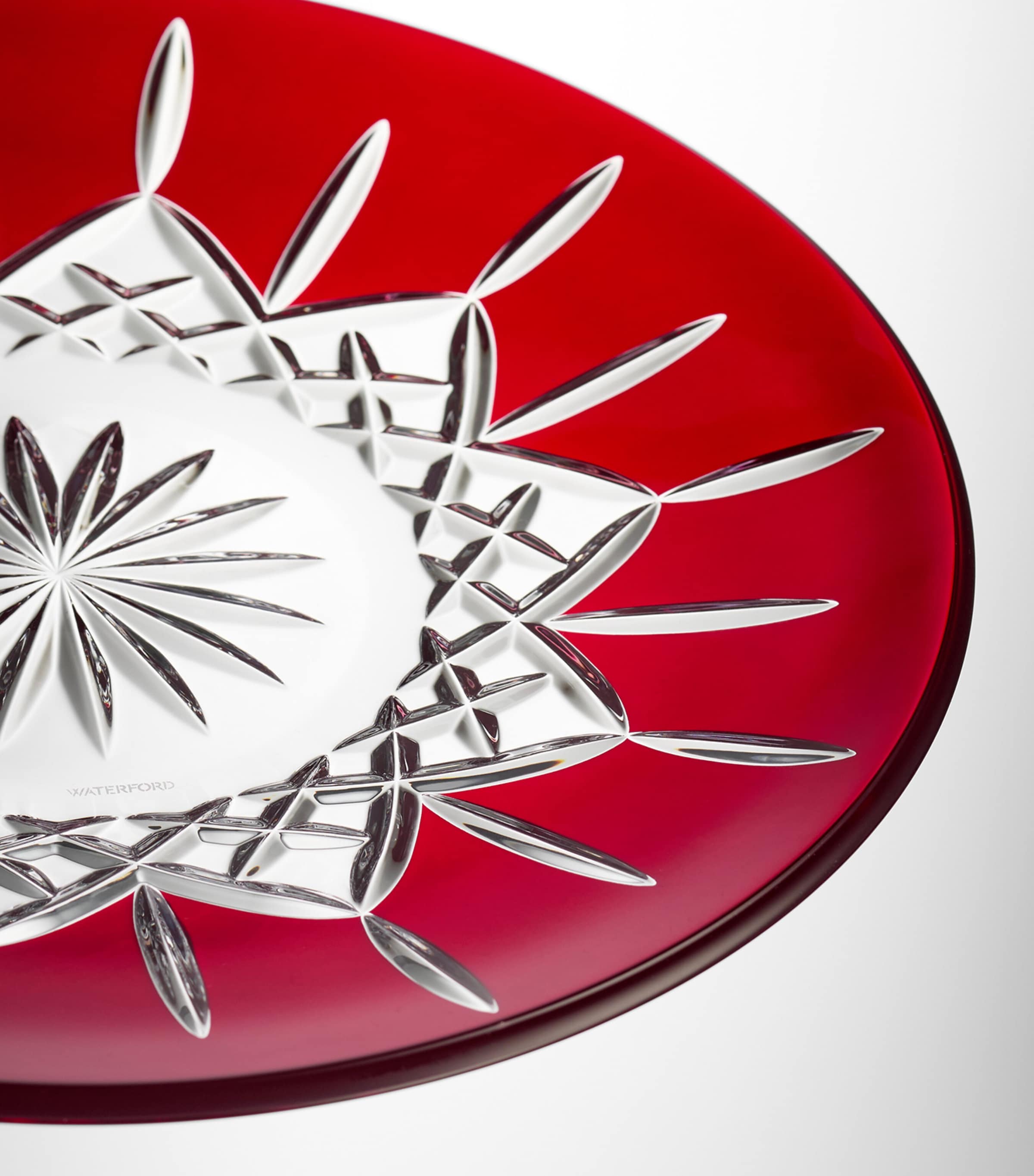 Lismore Red Decorative Plate (30cm) RED Image 4