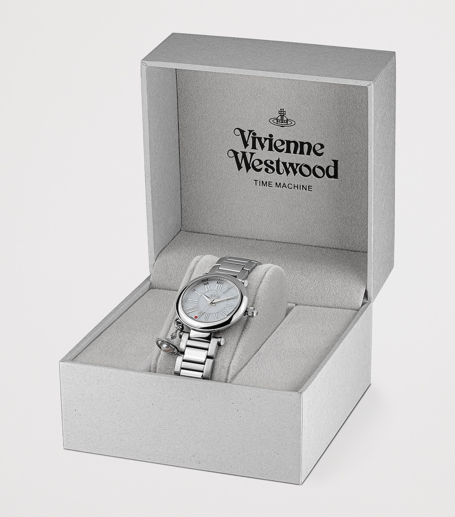 Stainless Steel Mother Orb Watch 32mm SILVER SILVER Image 4