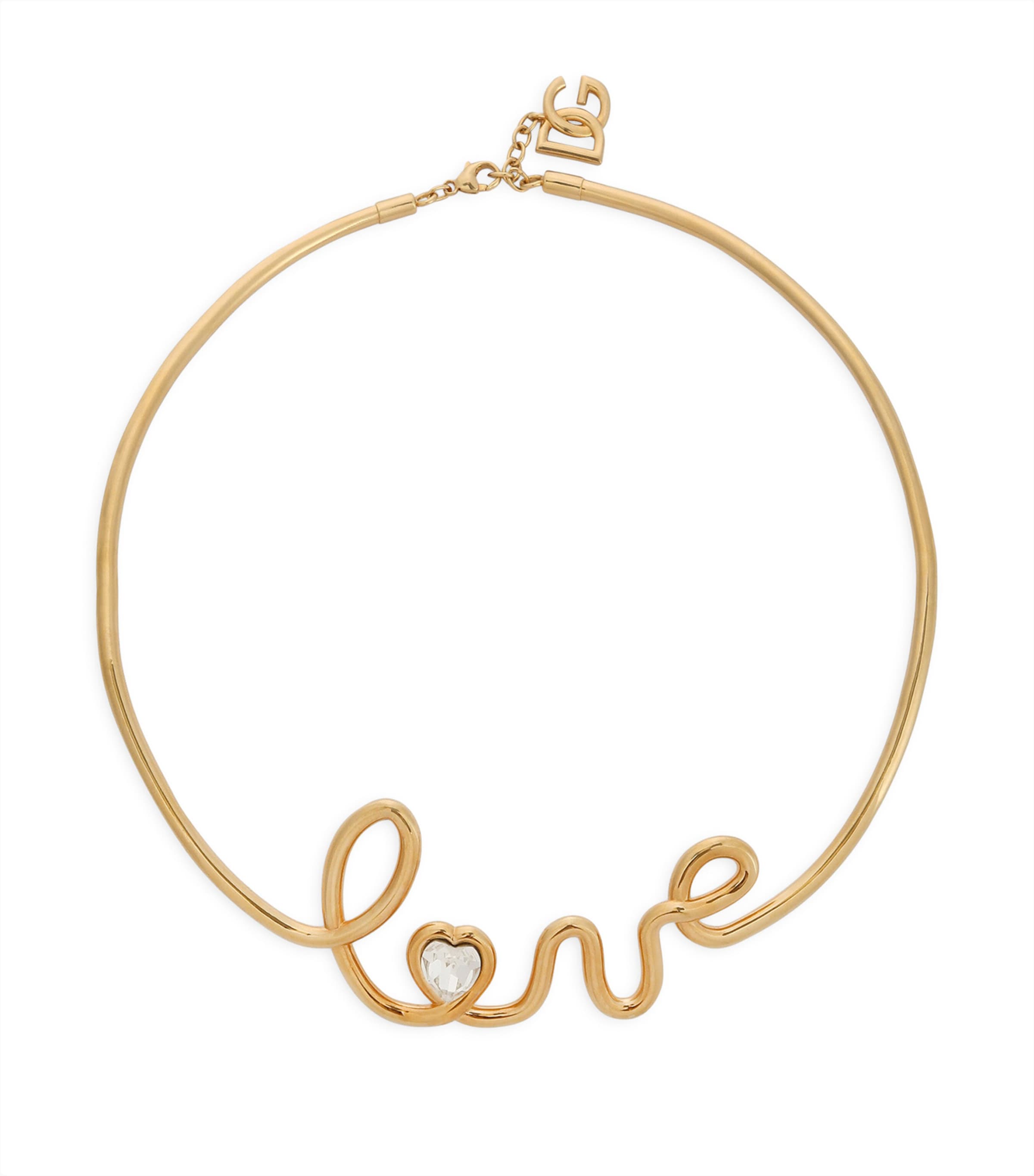 Shop Dolce & Gabbana Love Necklace