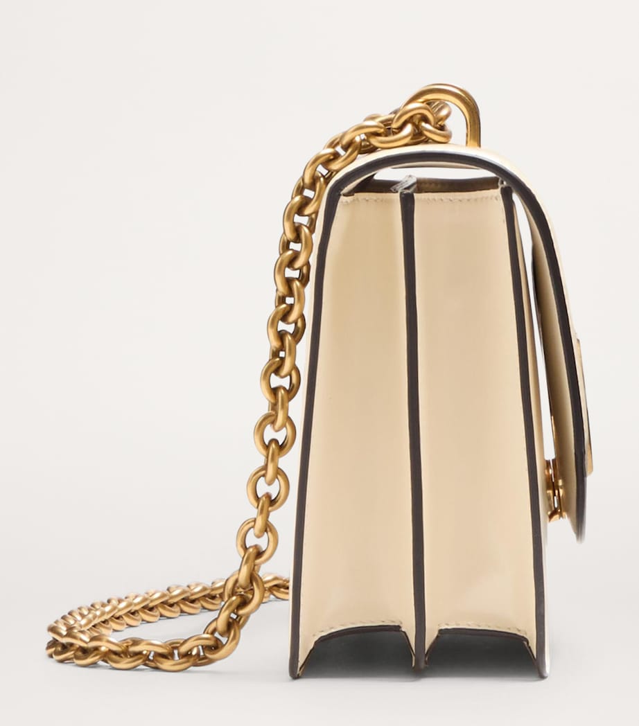 Calf Leather Vain Shoulder Bag REN Image 5