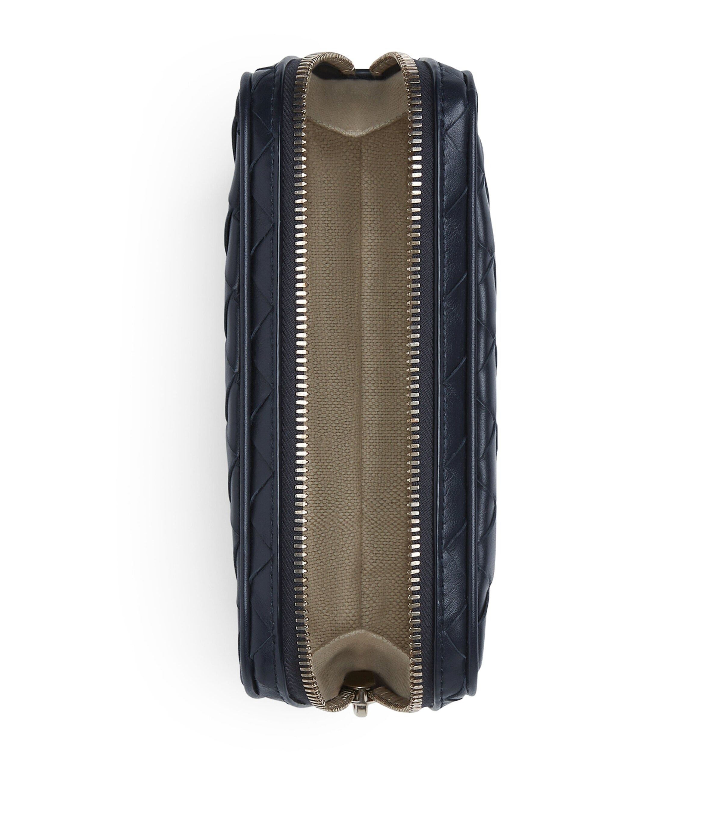 Bottega Veneta Leather Intrecciato Pouch Image 2