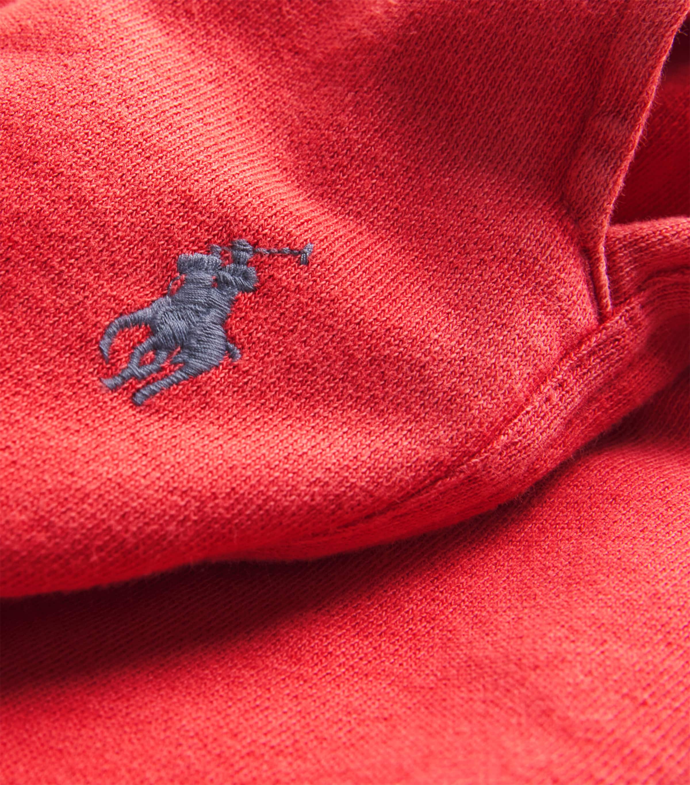 Cotton Terry Shorts SPRING RED Image 3