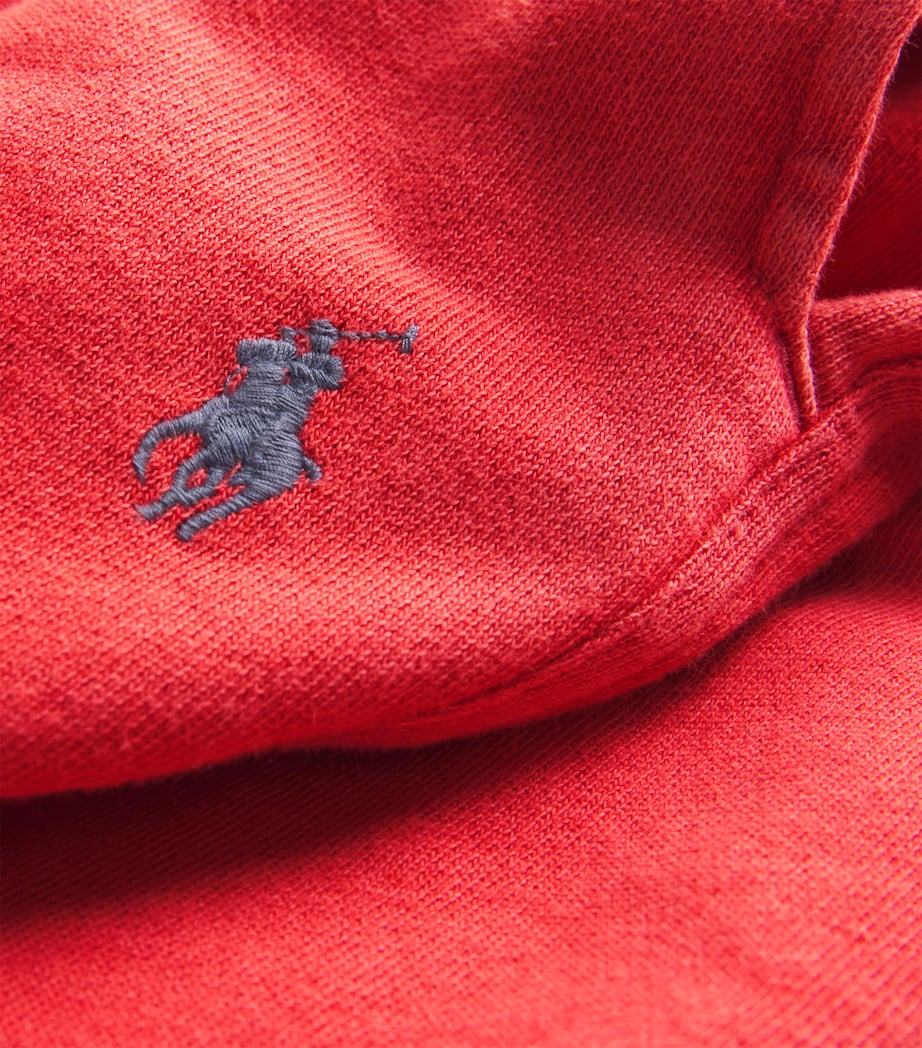 Cotton Terry Shorts SPRING RED Image 3