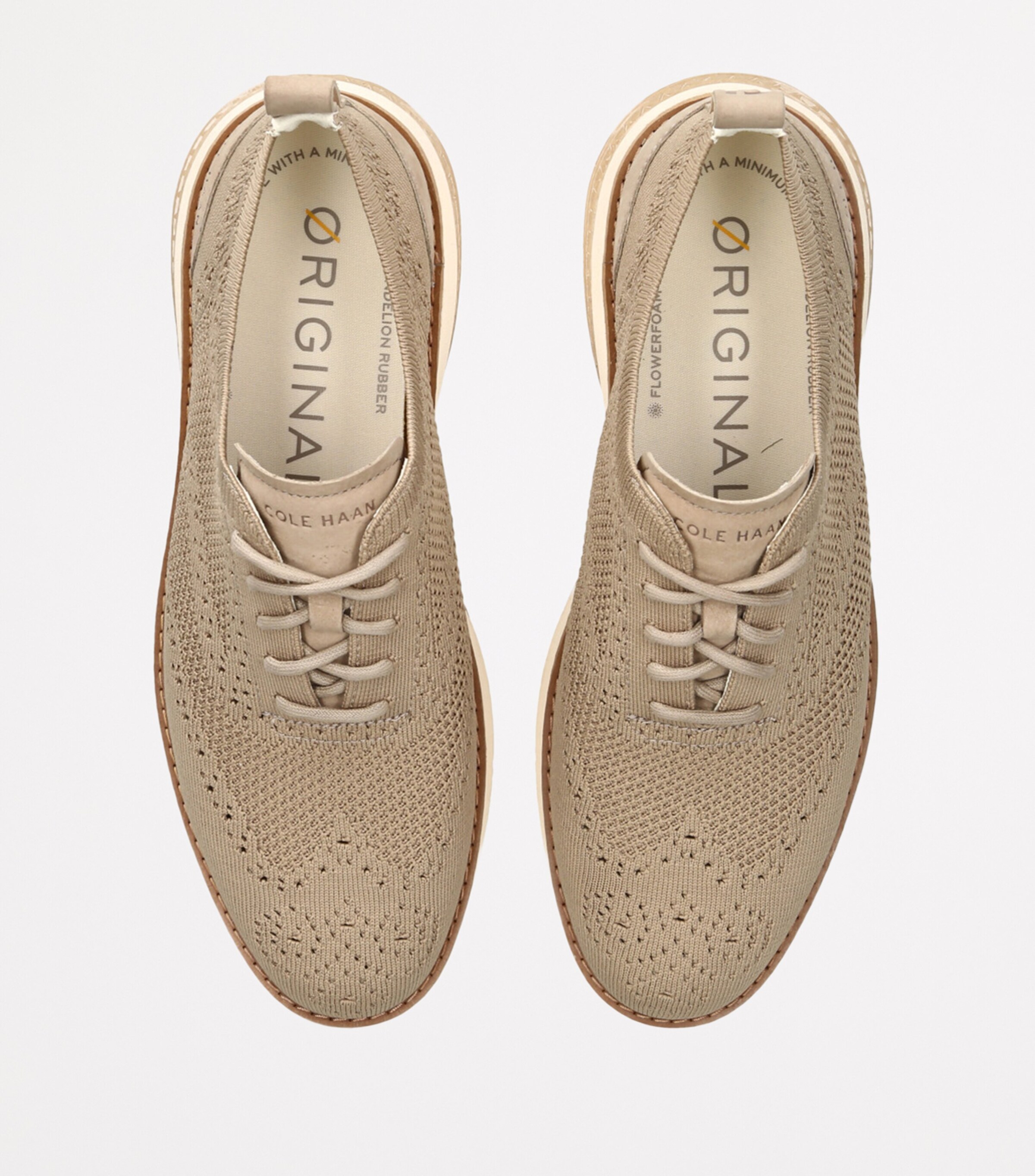 Cole Haan ØriginalGrand Energyweave Stitchlite Oxford Sneakers Beige Image 4