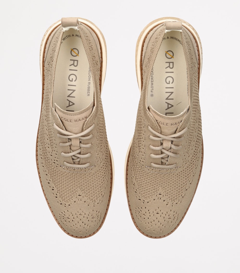 ØriginalGrand Energyweave Stitchlite Oxford Sneakers BEIGE Image 4