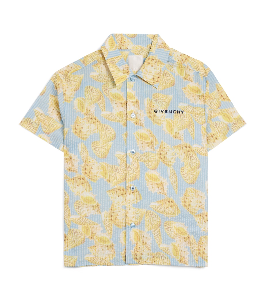 Givenchy Kids Seashell Logo Shirt (4-12+ Years) Unique Image 1