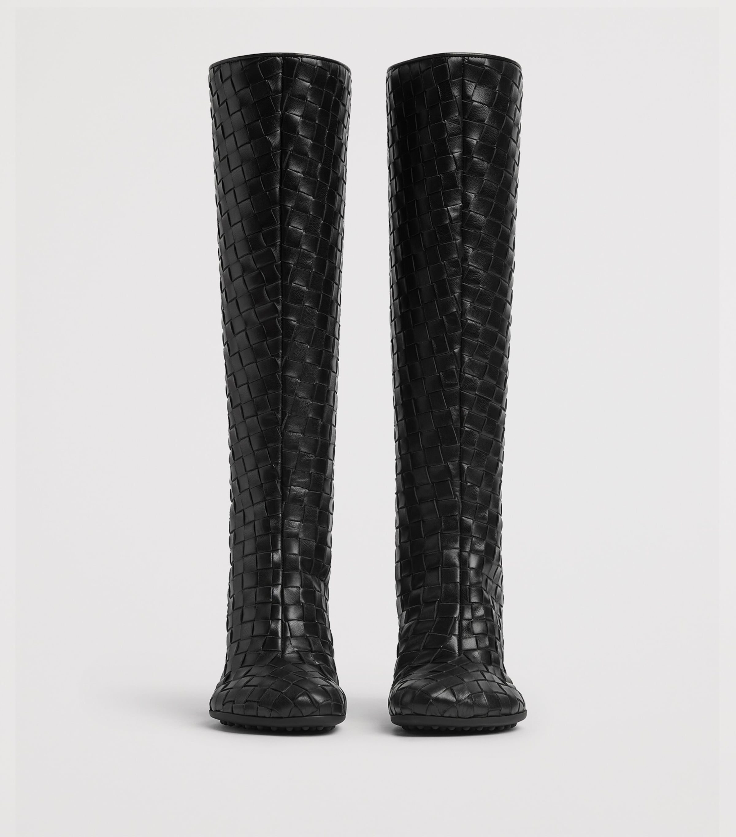 Bottega Veneta Lambskin Atomic Knee-High Boots 90 Image 3