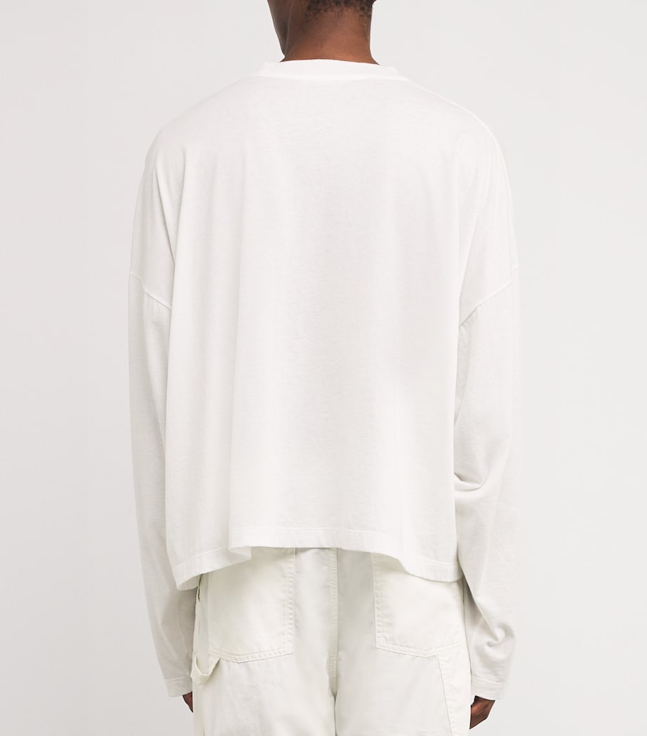 Haru Cotton T-Shirt WHITE Image 4