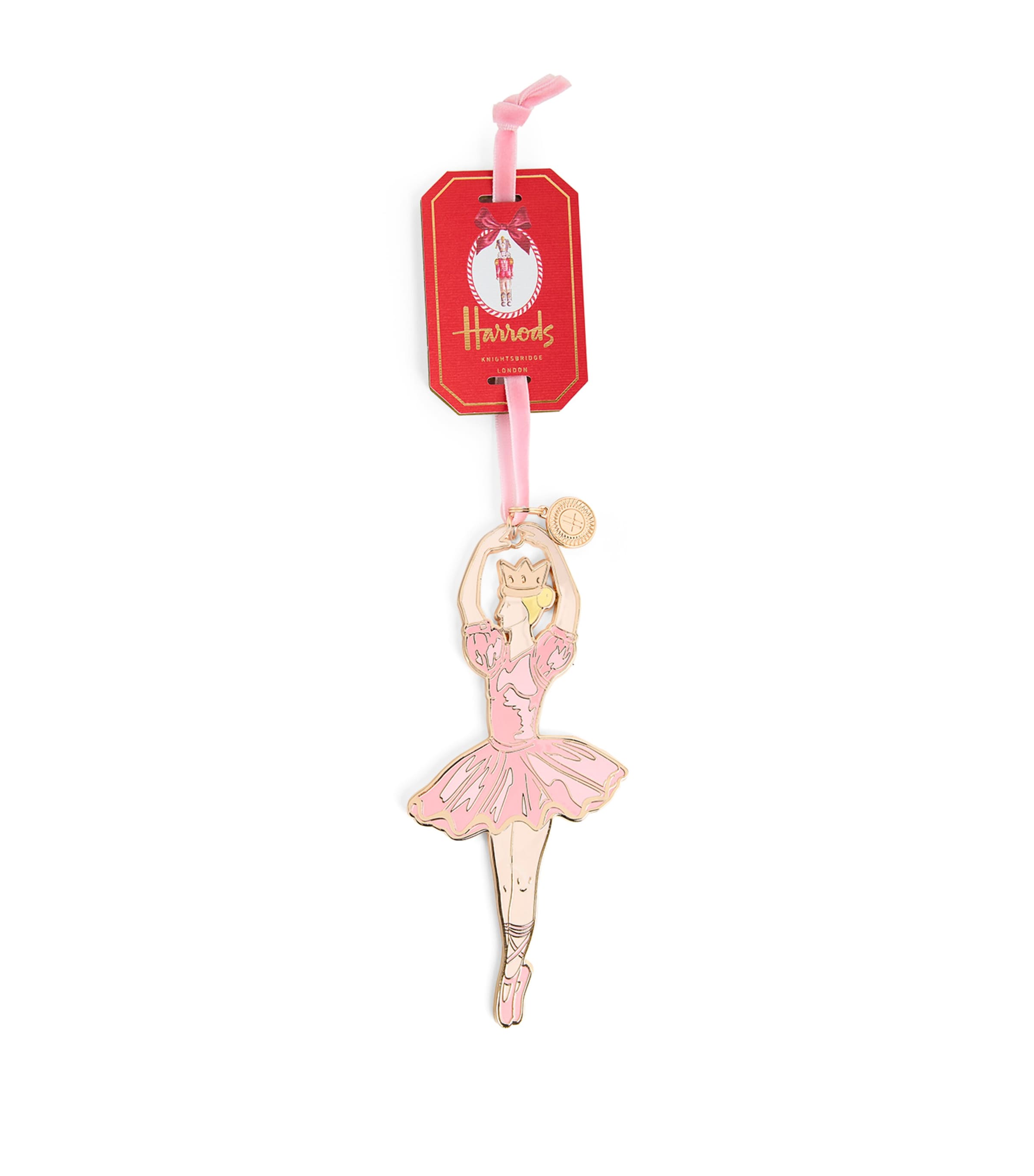 Harrods Metal Ballerina Tree Decoration