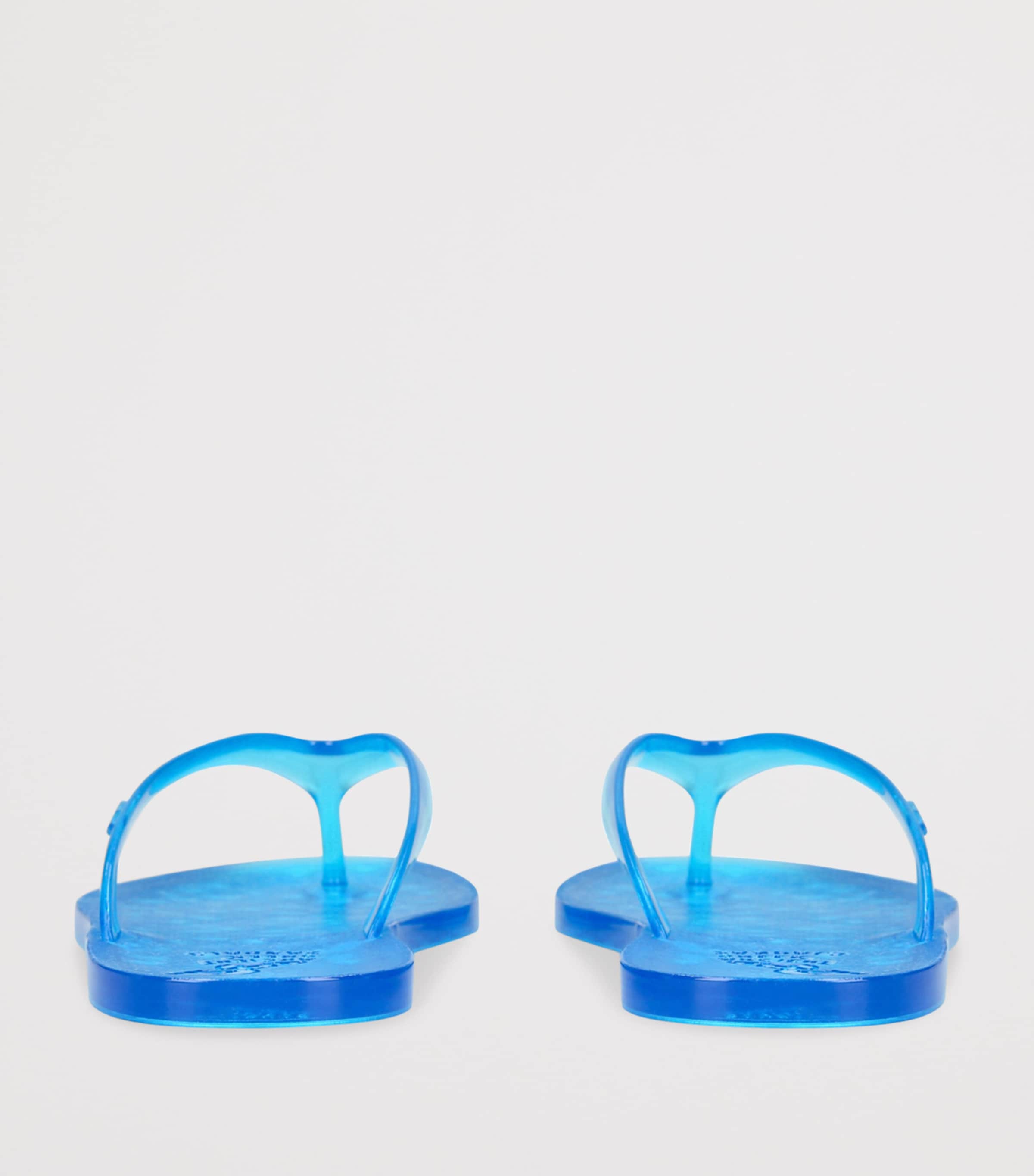 Ancient Greek Sandals Jelly Saionara Flip Flops Blue Image 2