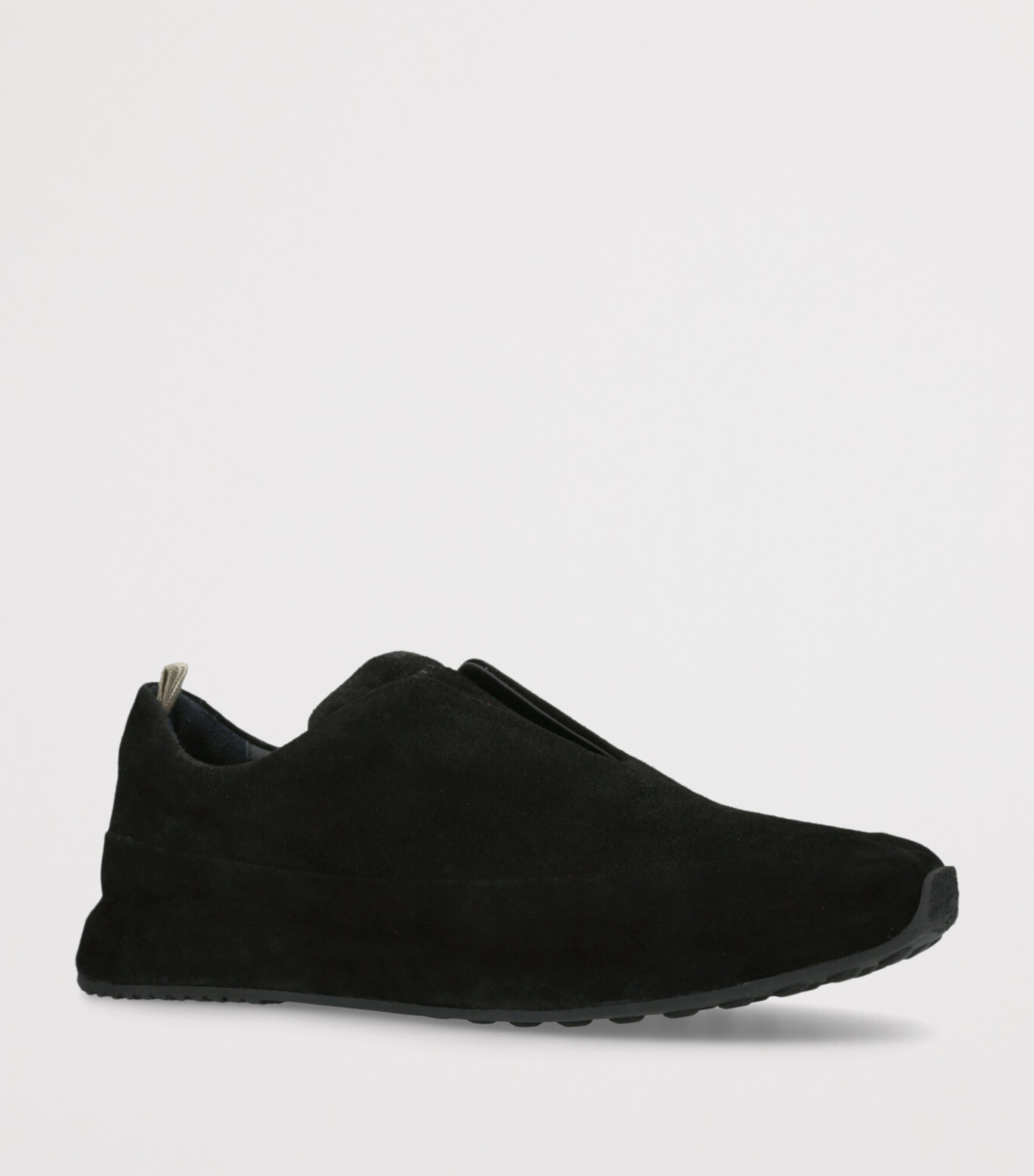 Officine Creative Suede Race Sneakers Black Image 3