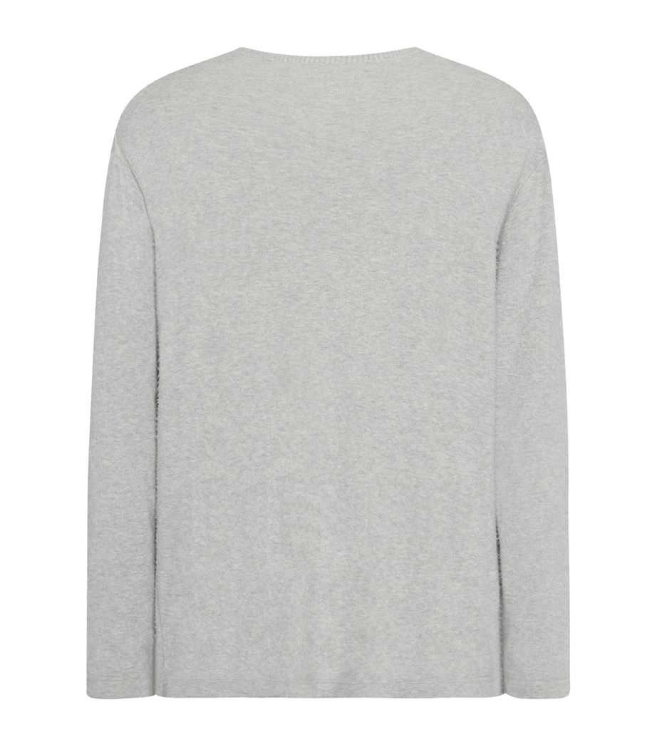 Kamiro Brushed Cotton T-Shirt GREY MELANGE Image 2