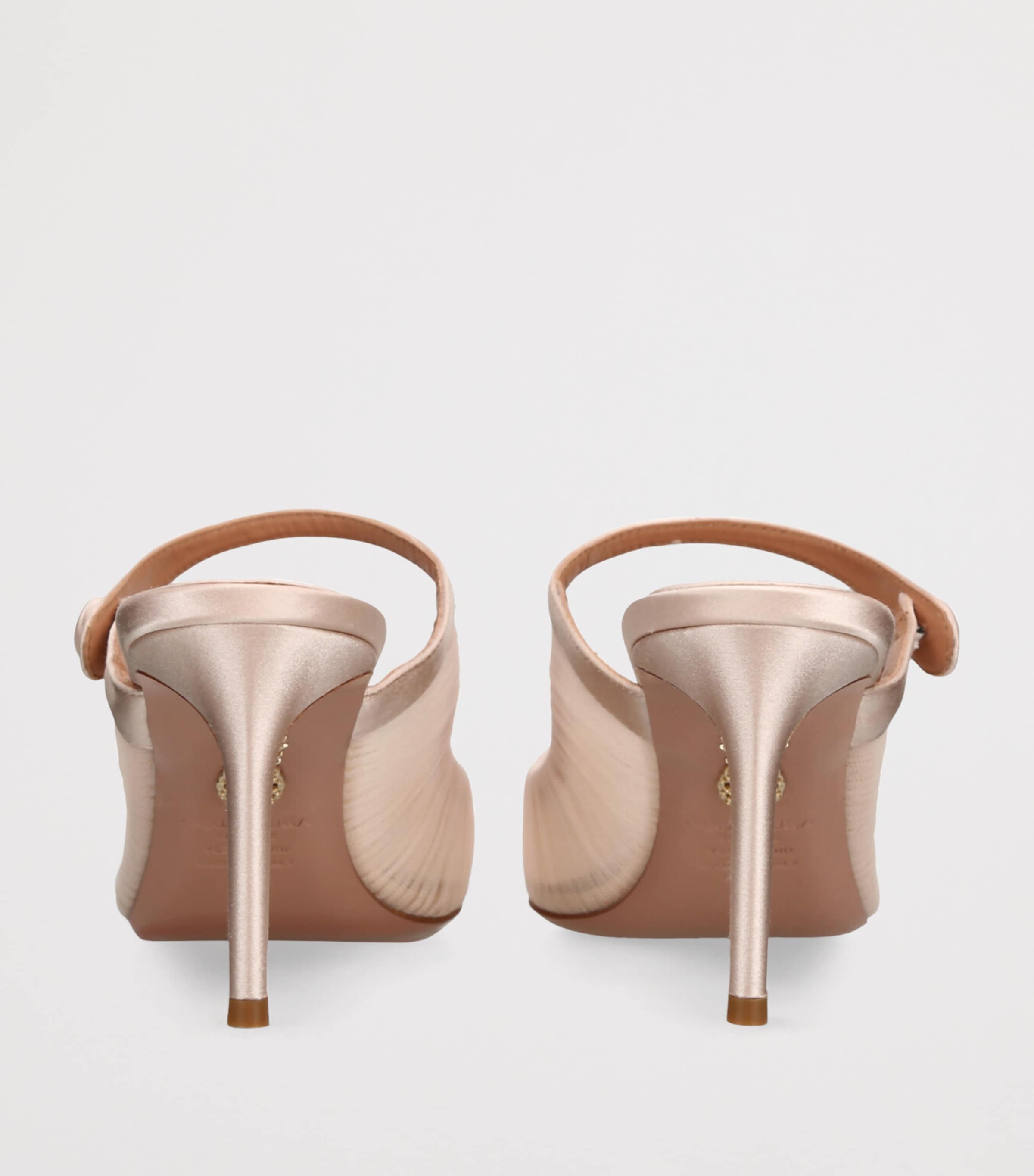 Tulle Voile Mules 75 PALE PINK Image 2