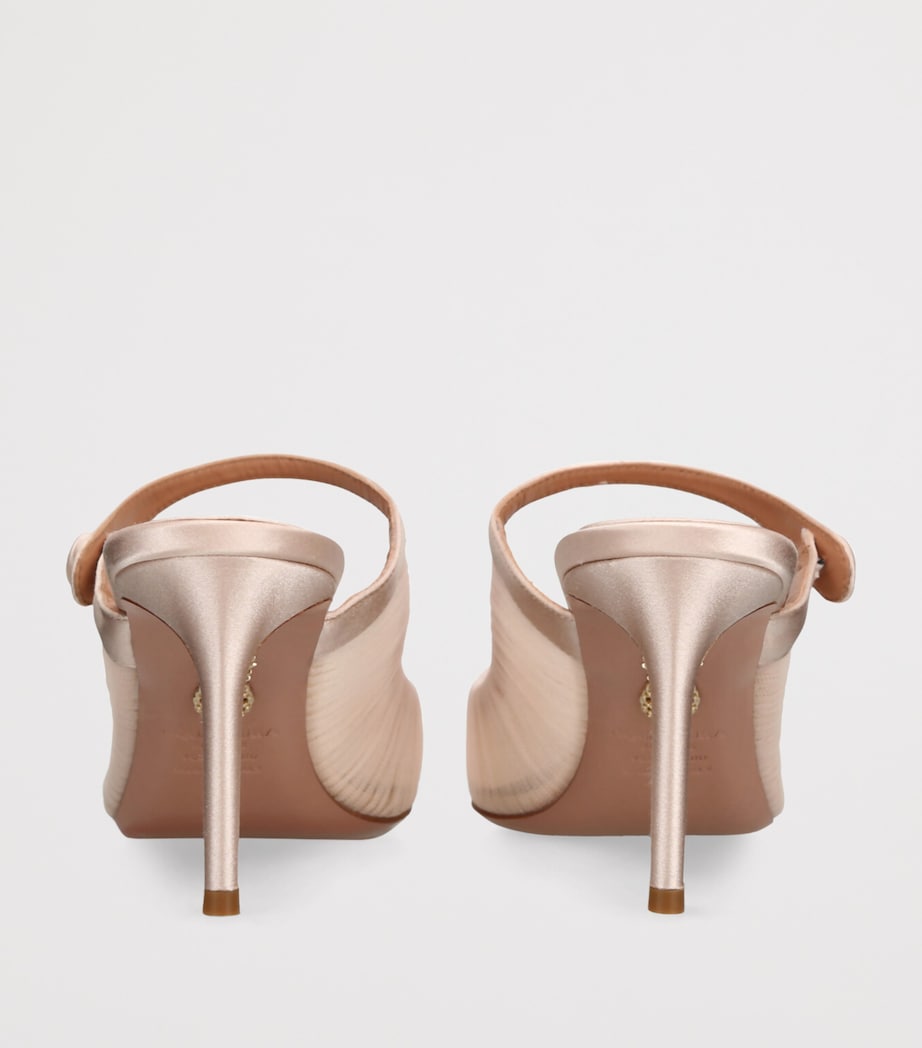 Tulle Voile Mules 75 PALE PINK Image 2