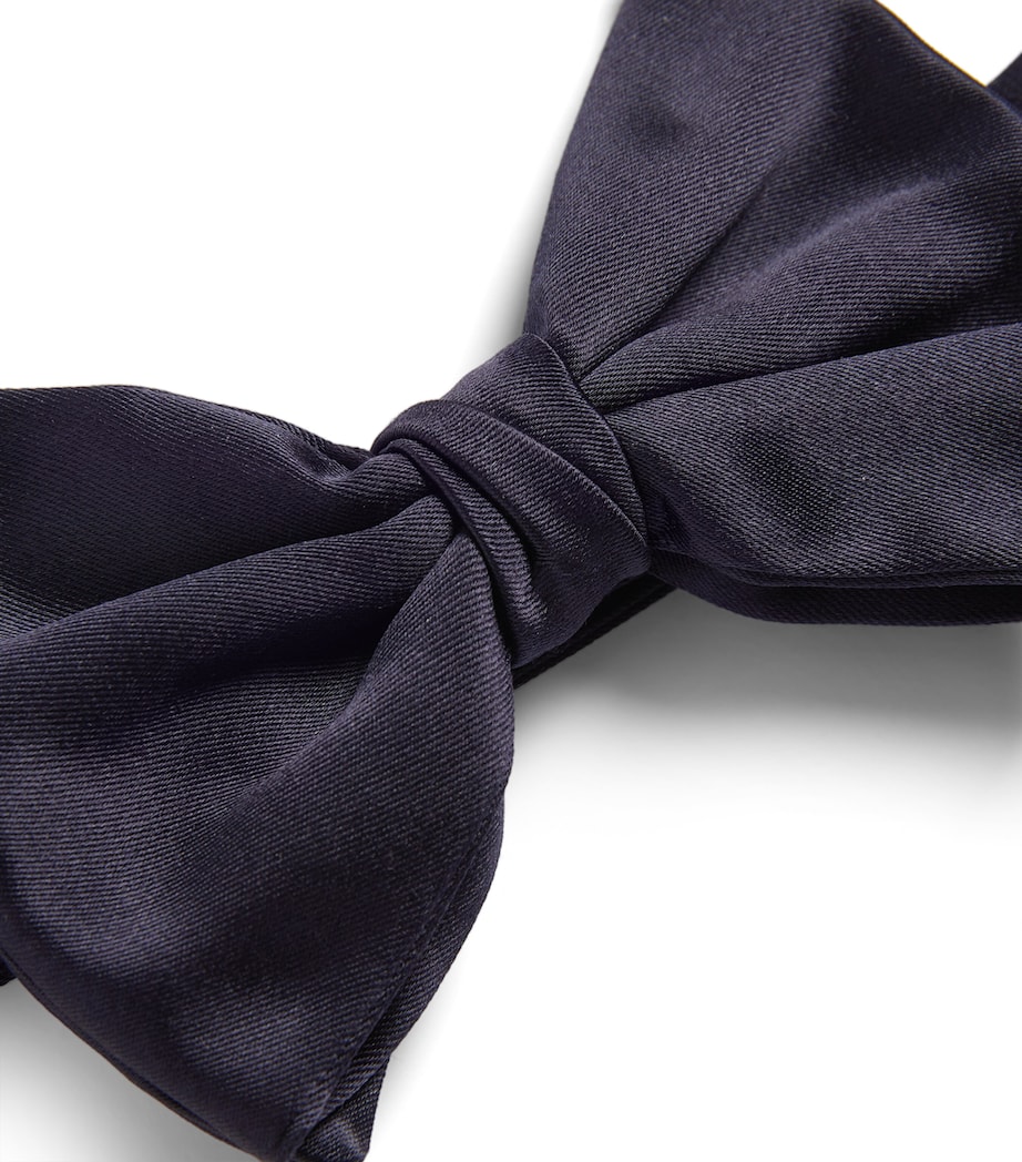 Large Silk Pre-Tied Bowtie 00036 Image 4