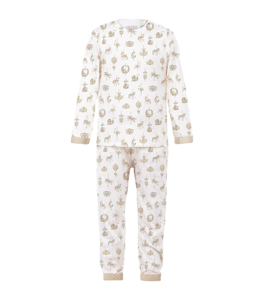 Cotton Carousel Loungewear Set (4-5 Years) CAROUSEL Image 1
